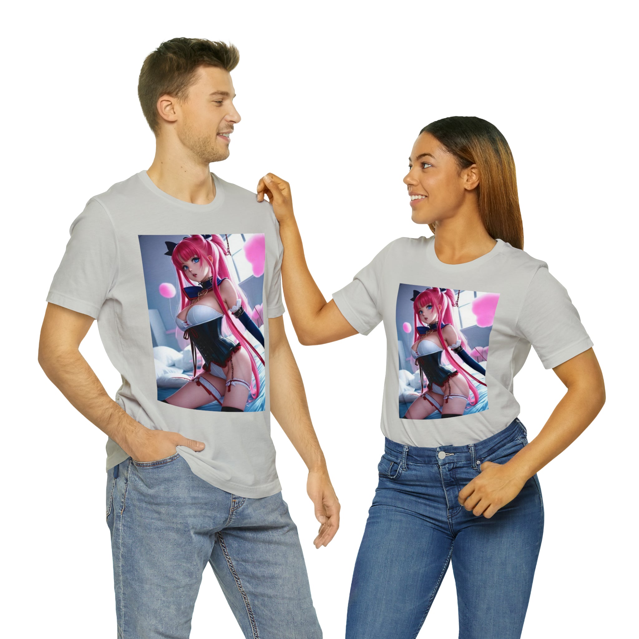 sexy waifu Unisex Jersey Short Sleeve Tee