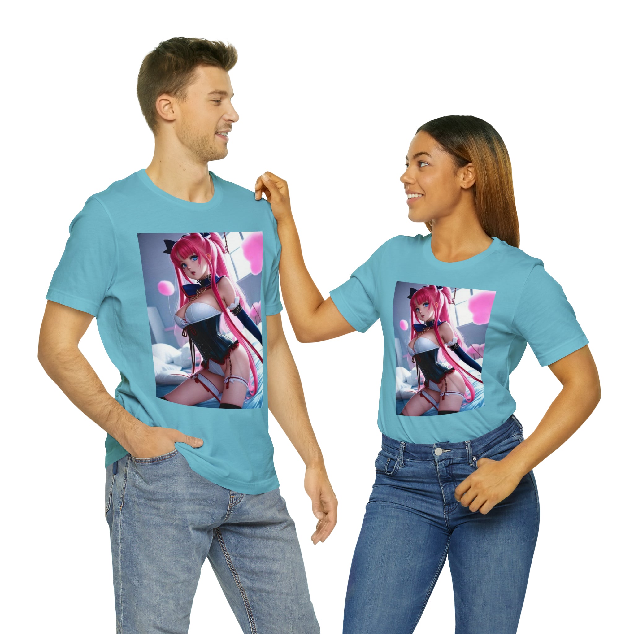 sexy waifu Unisex Jersey Short Sleeve Tee