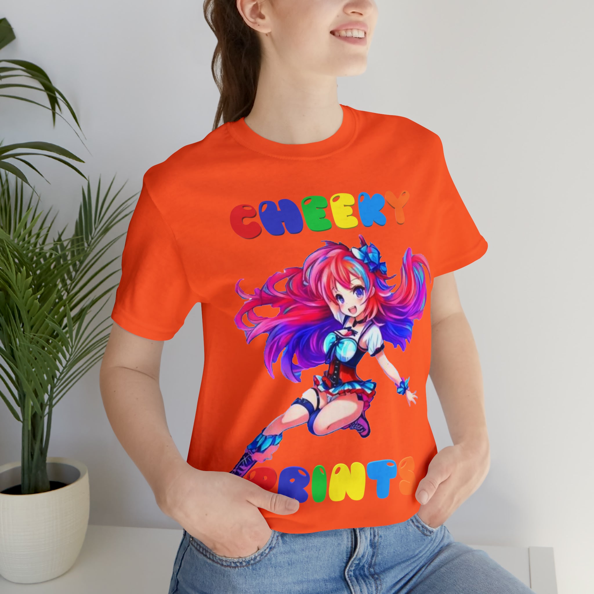 CHEEKY PRINTS GIRL TEE 2