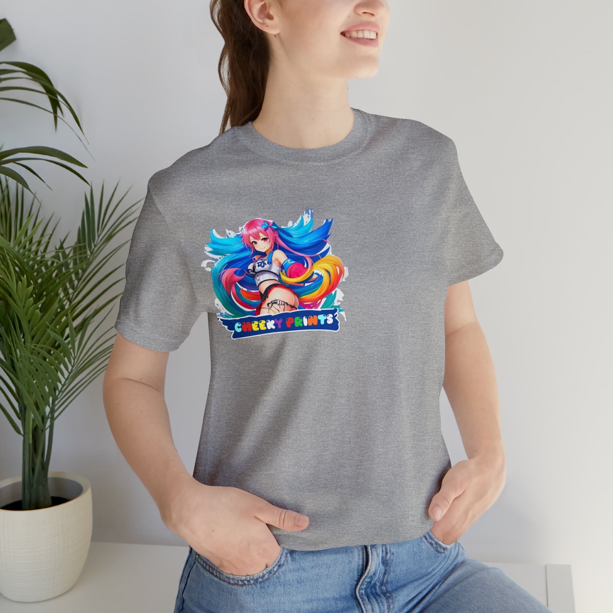 Cheeky girl logo tee