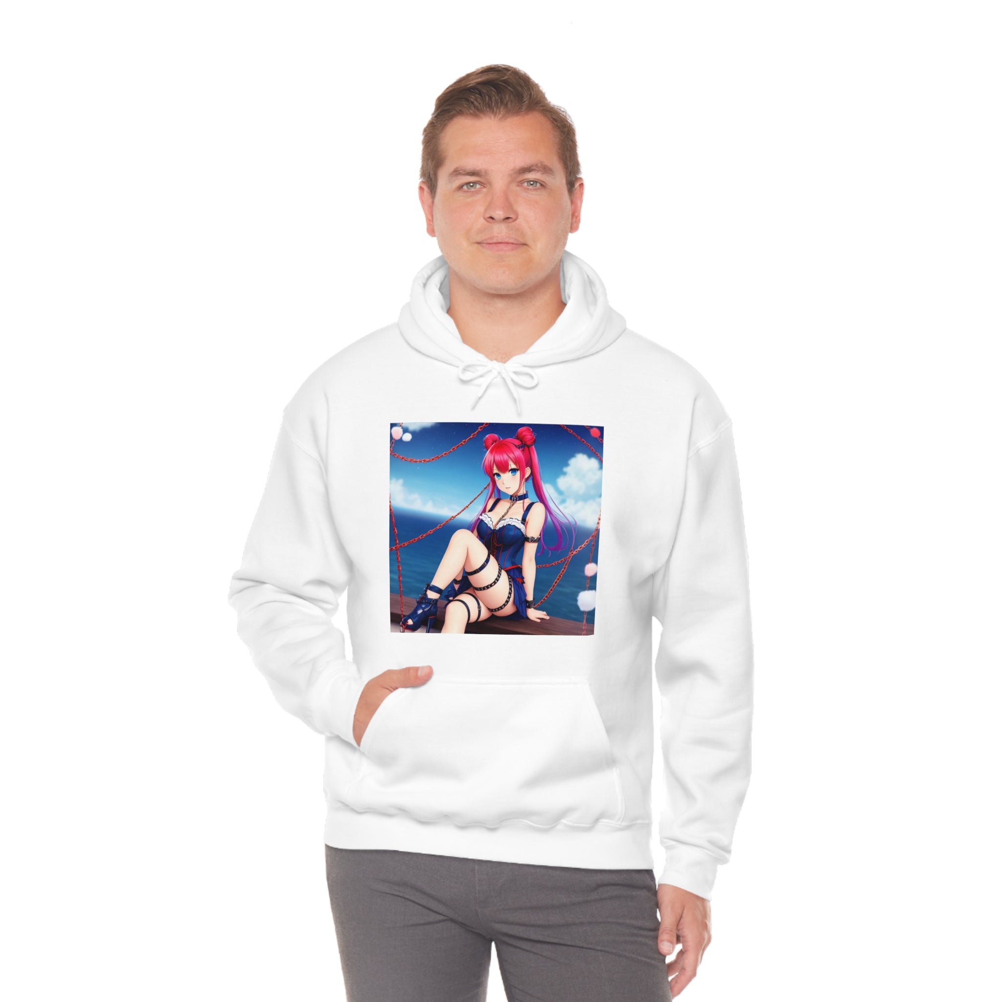 Sea Breeze waifu Unisex Hooded Sweatshirt