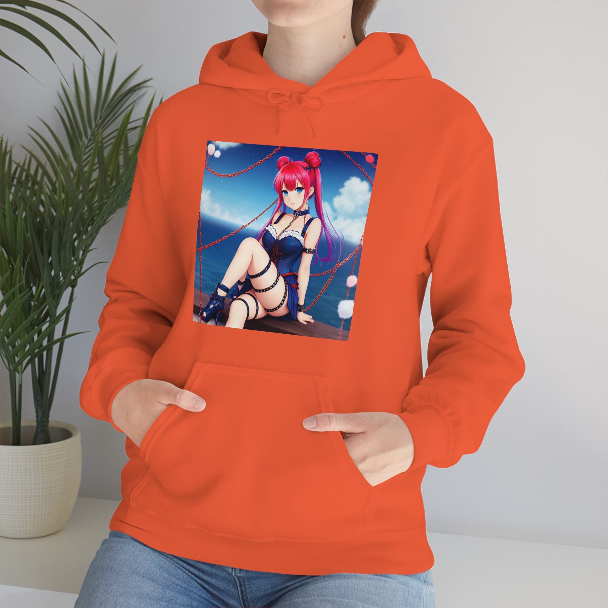 Sea Breeze waifu Unisex Hooded Sweatshirt