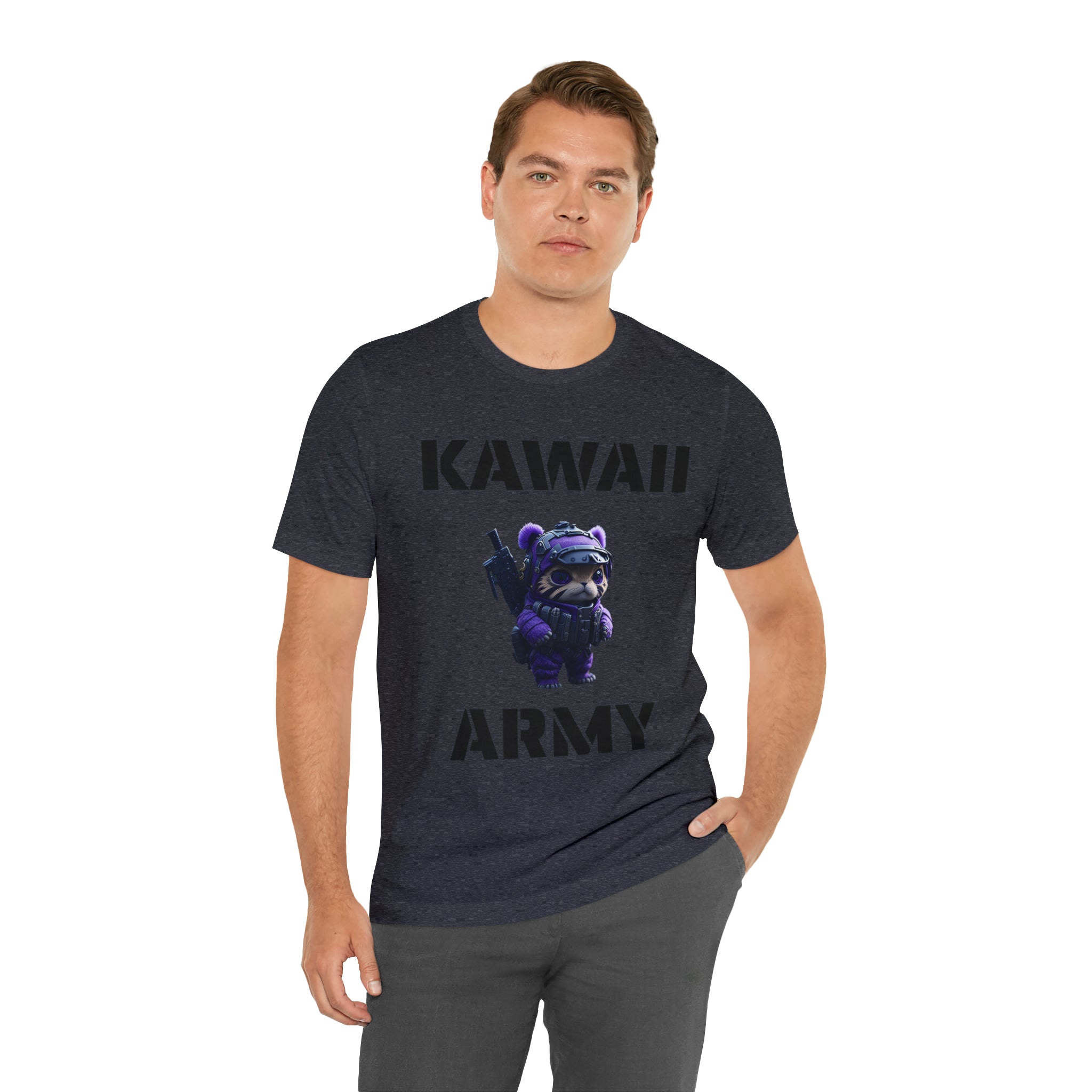 Kawaii Army "Cute but Deadly" T-Shirt | blue scout sniper