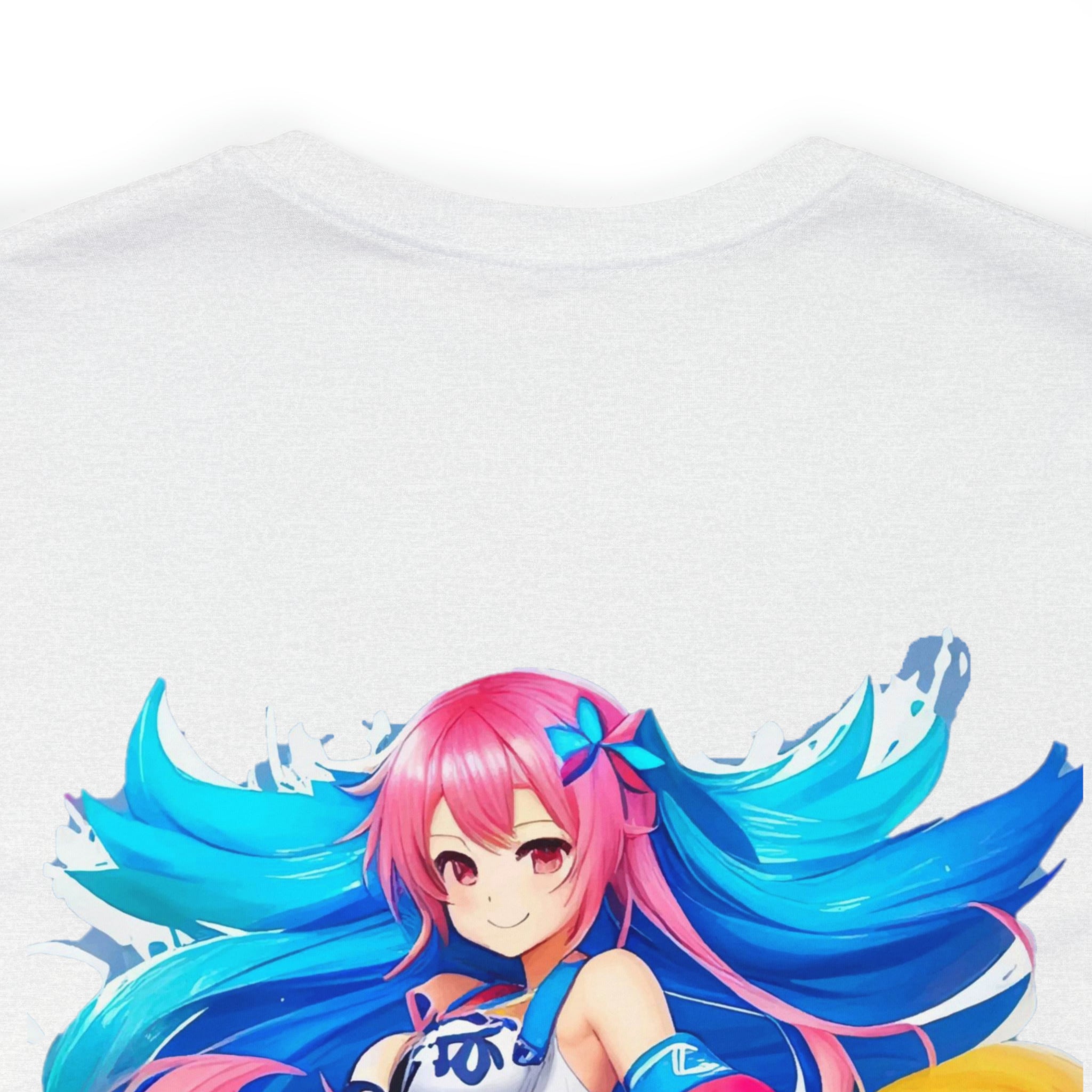 Cheeky Prints Logo tee2: A Seductive Waifu for You to wear