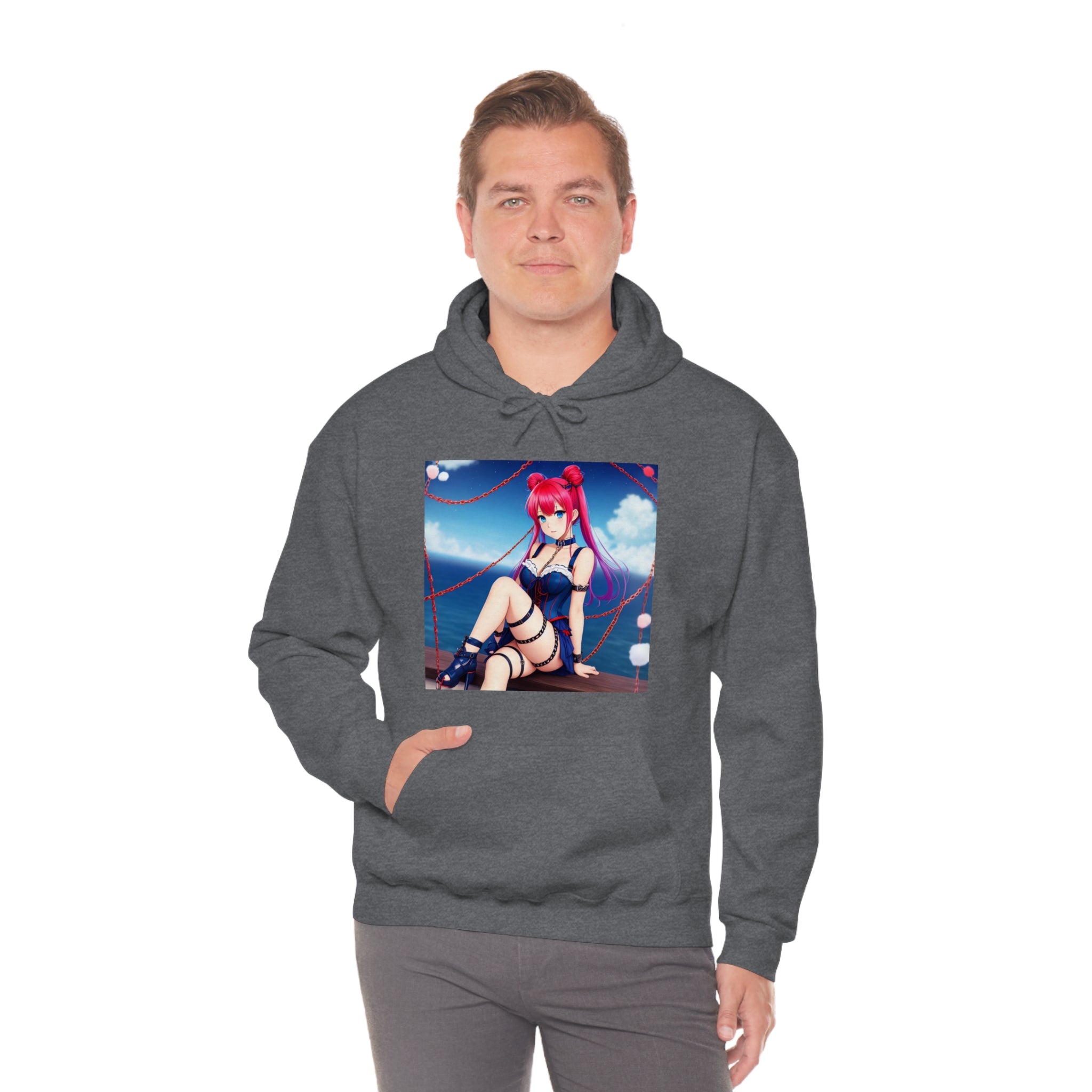 Sea Breeze waifu Unisex Hooded Sweatshirt