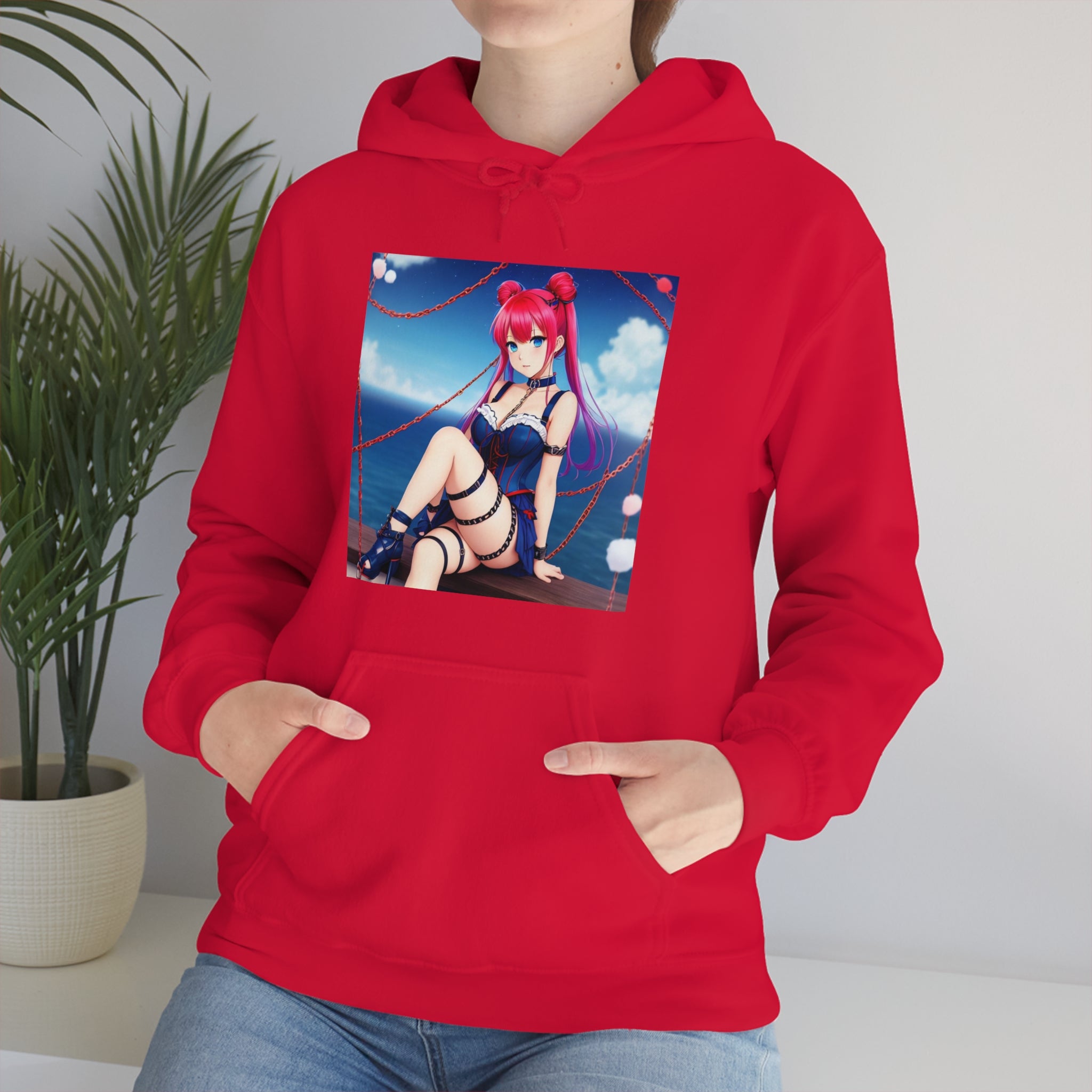 Sea Breeze waifu Unisex Hooded Sweatshirt