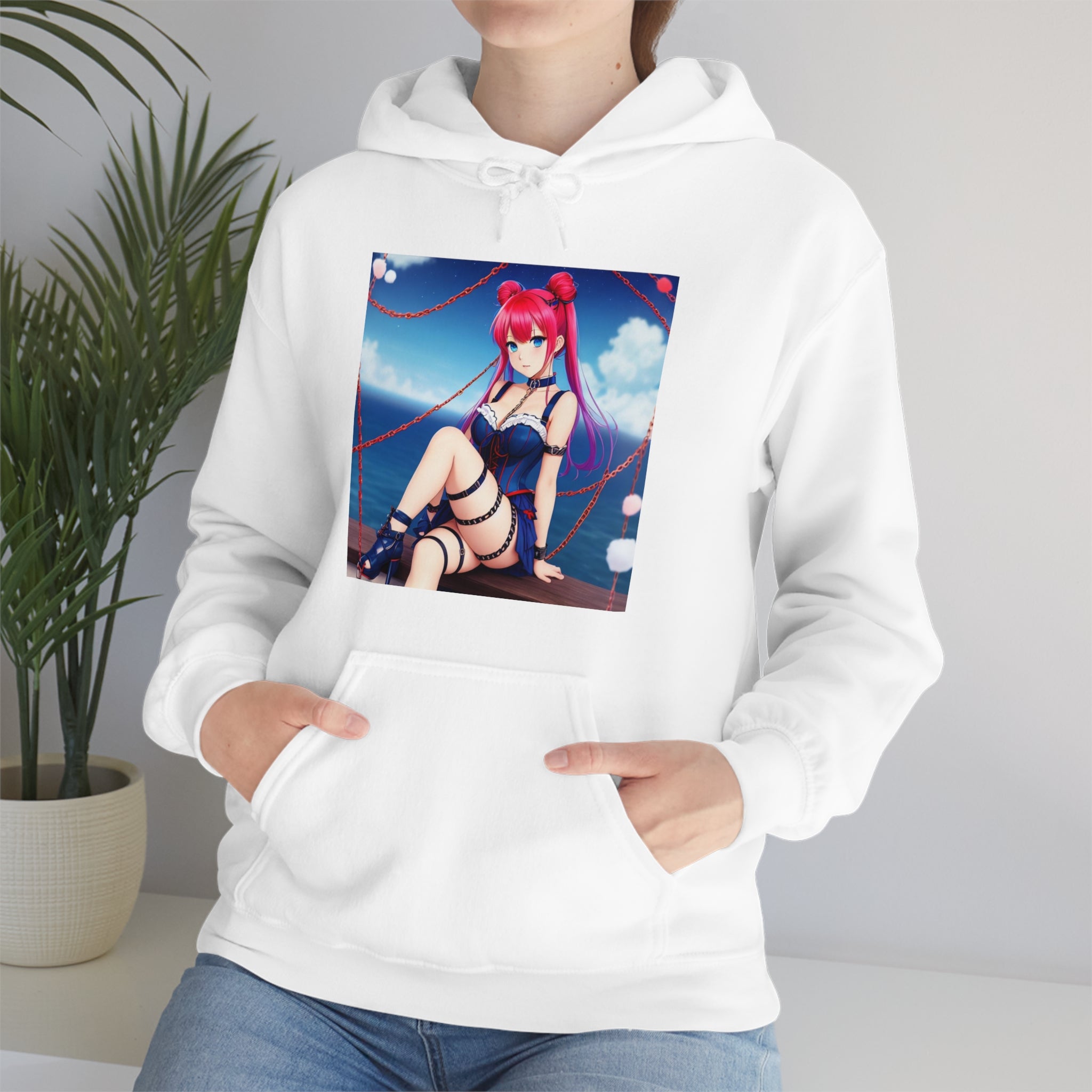 Sea Breeze waifu Unisex Hooded Sweatshirt