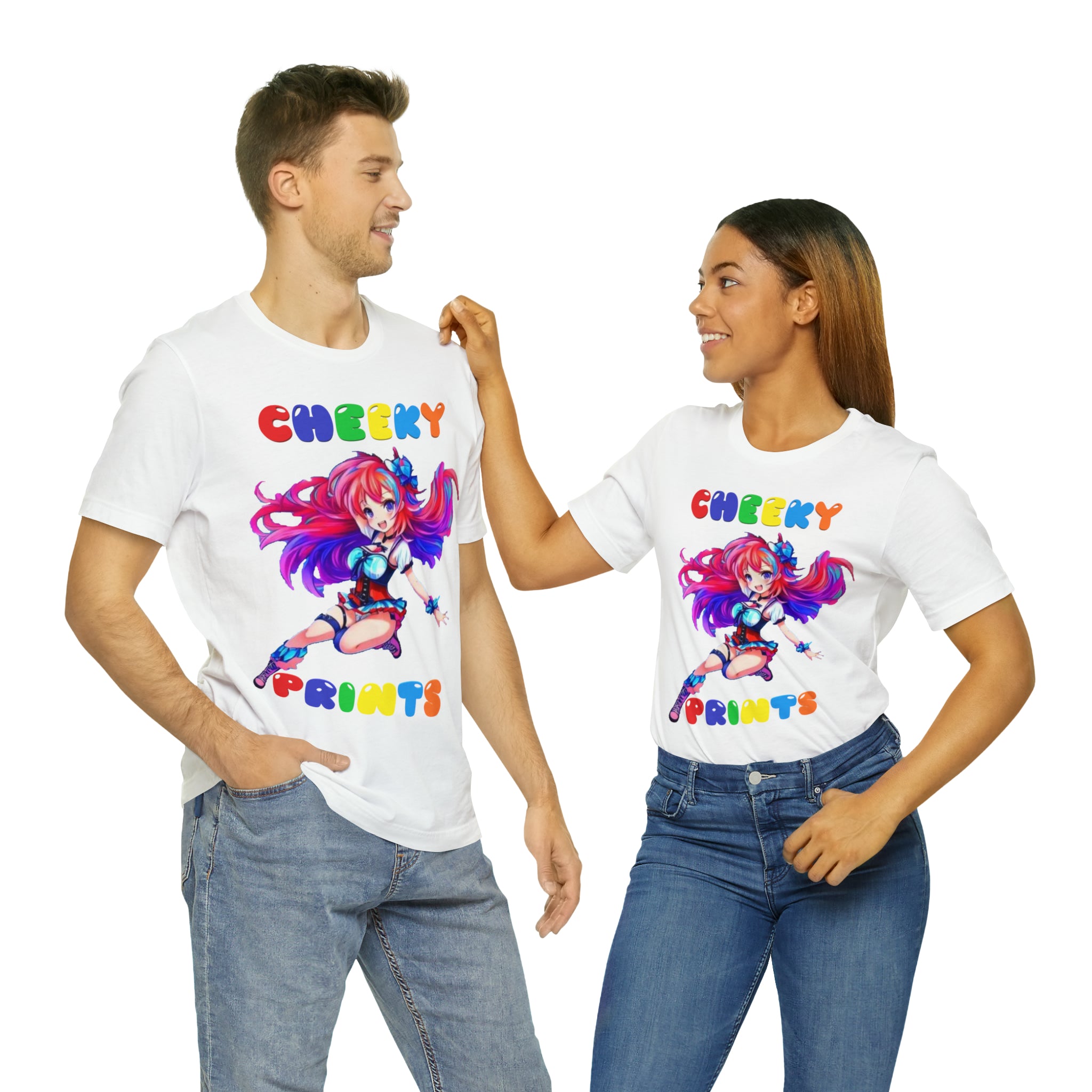 CHEEKY PRINTS GIRL TEE 2