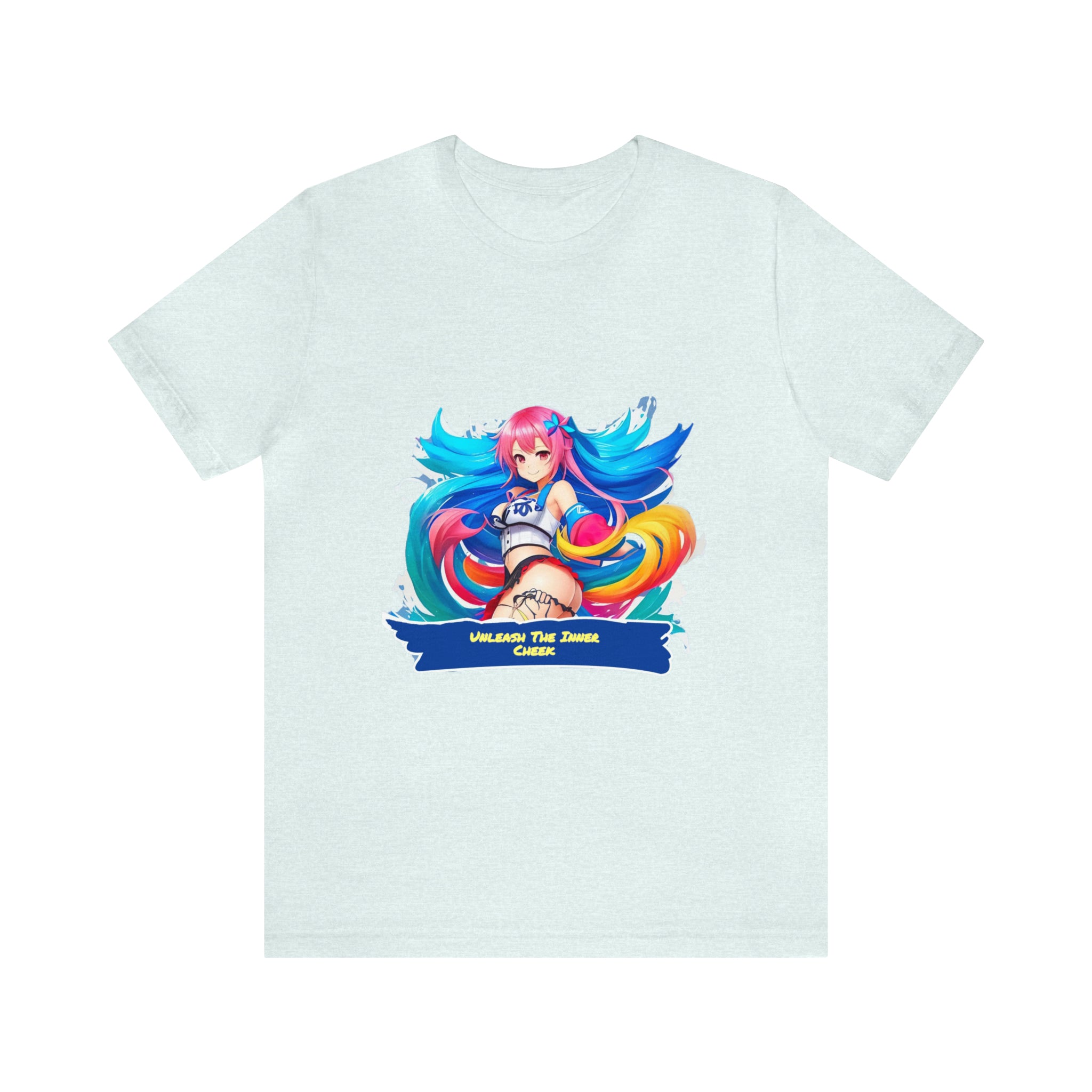 Cheeky Prints waifu logo: A Seductive Waifu to wear all day long