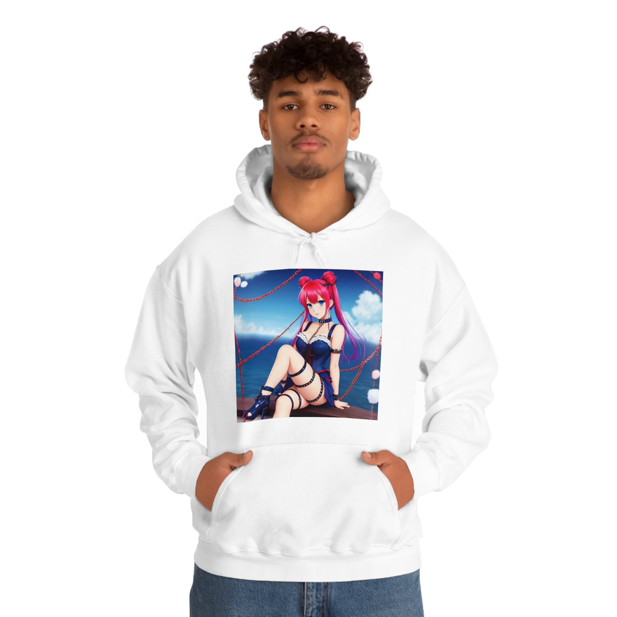 Sea Breeze waifu Unisex Hooded Sweatshirt