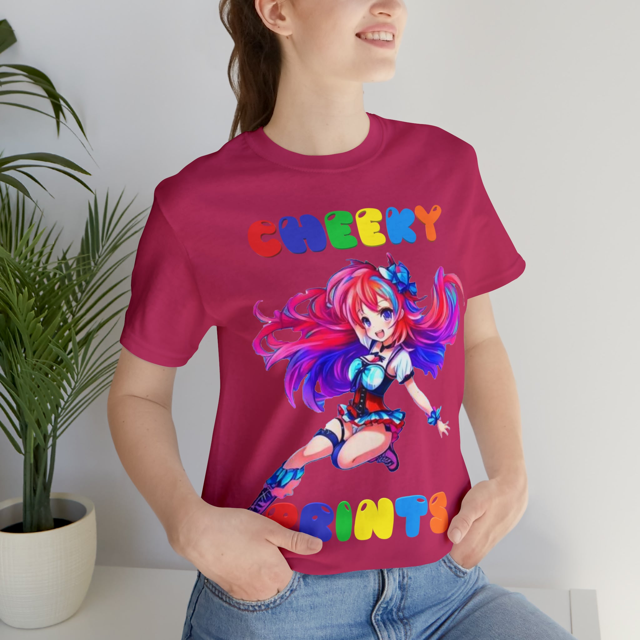 CHEEKY PRINTS GIRL TEE 2