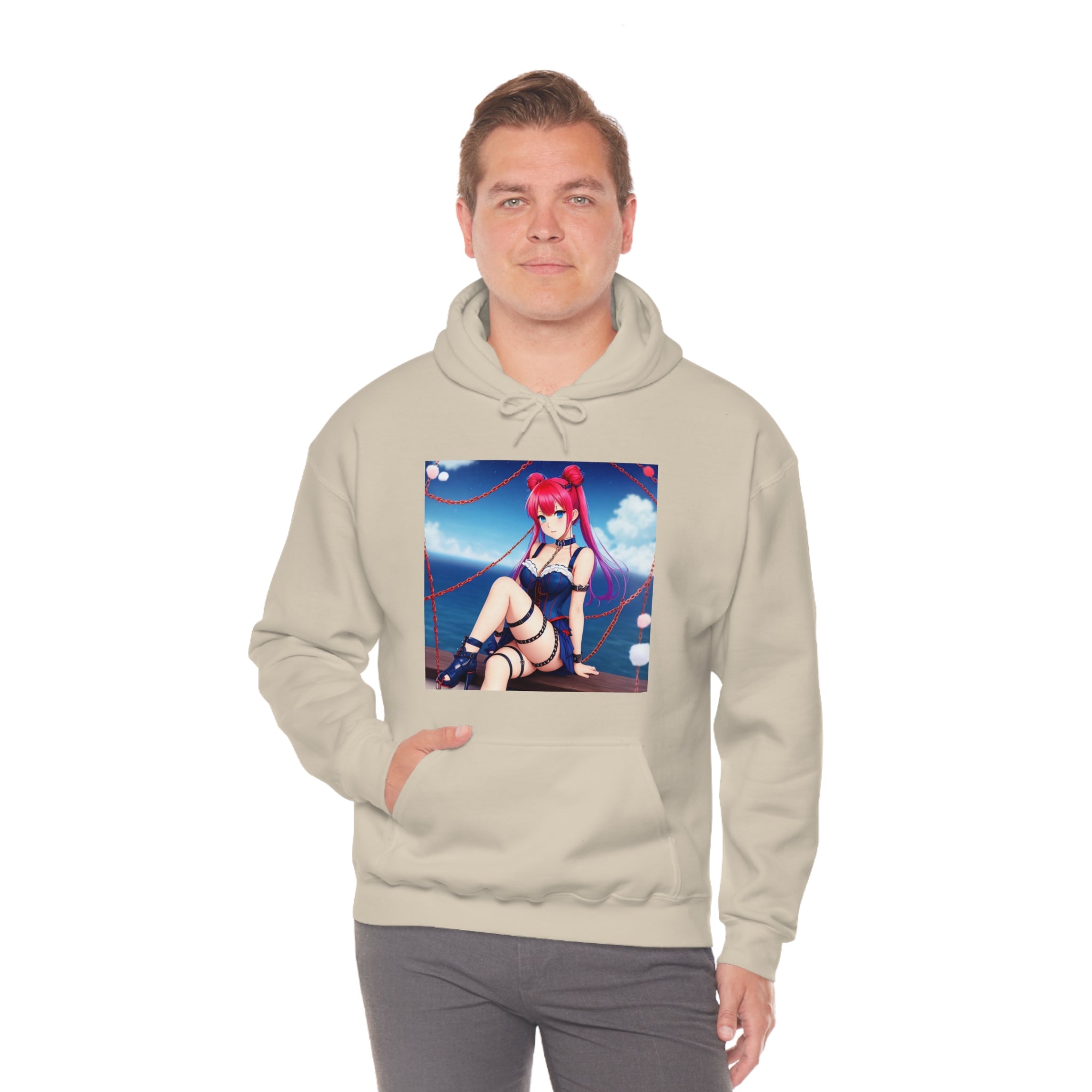 Sea Breeze waifu Unisex Hooded Sweatshirt