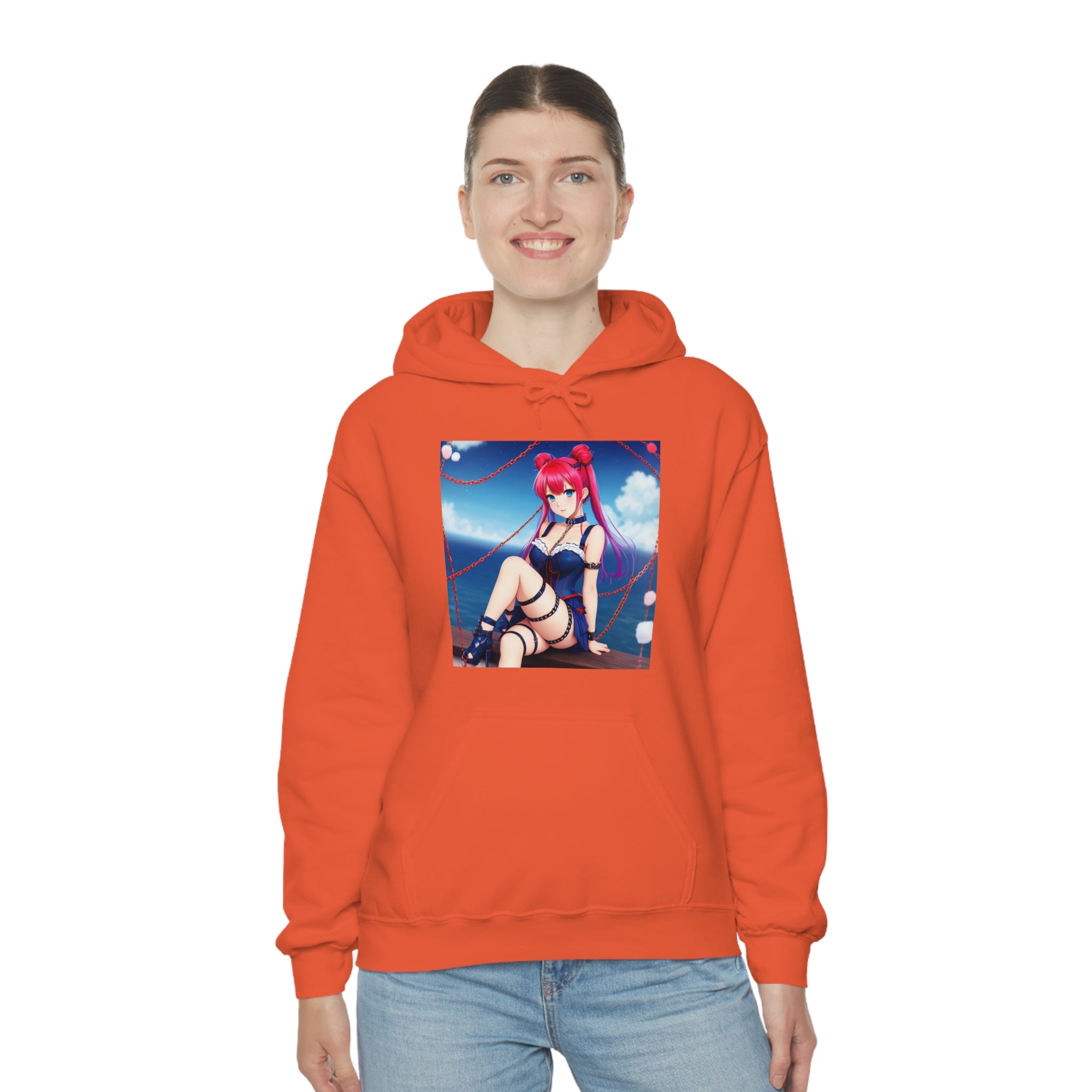 Sea Breeze waifu Unisex Hooded Sweatshirt