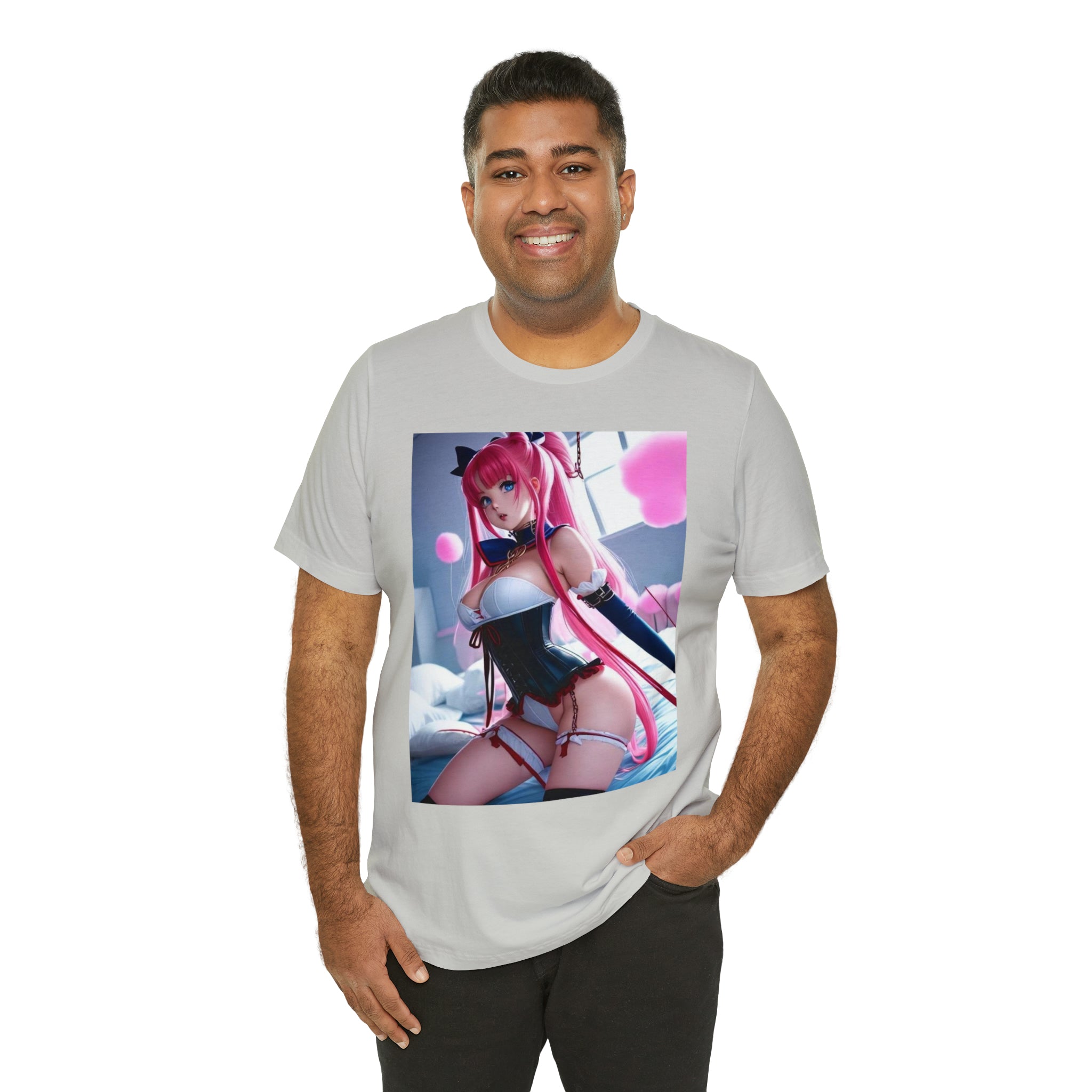 sexy waifu Unisex Jersey Short Sleeve Tee