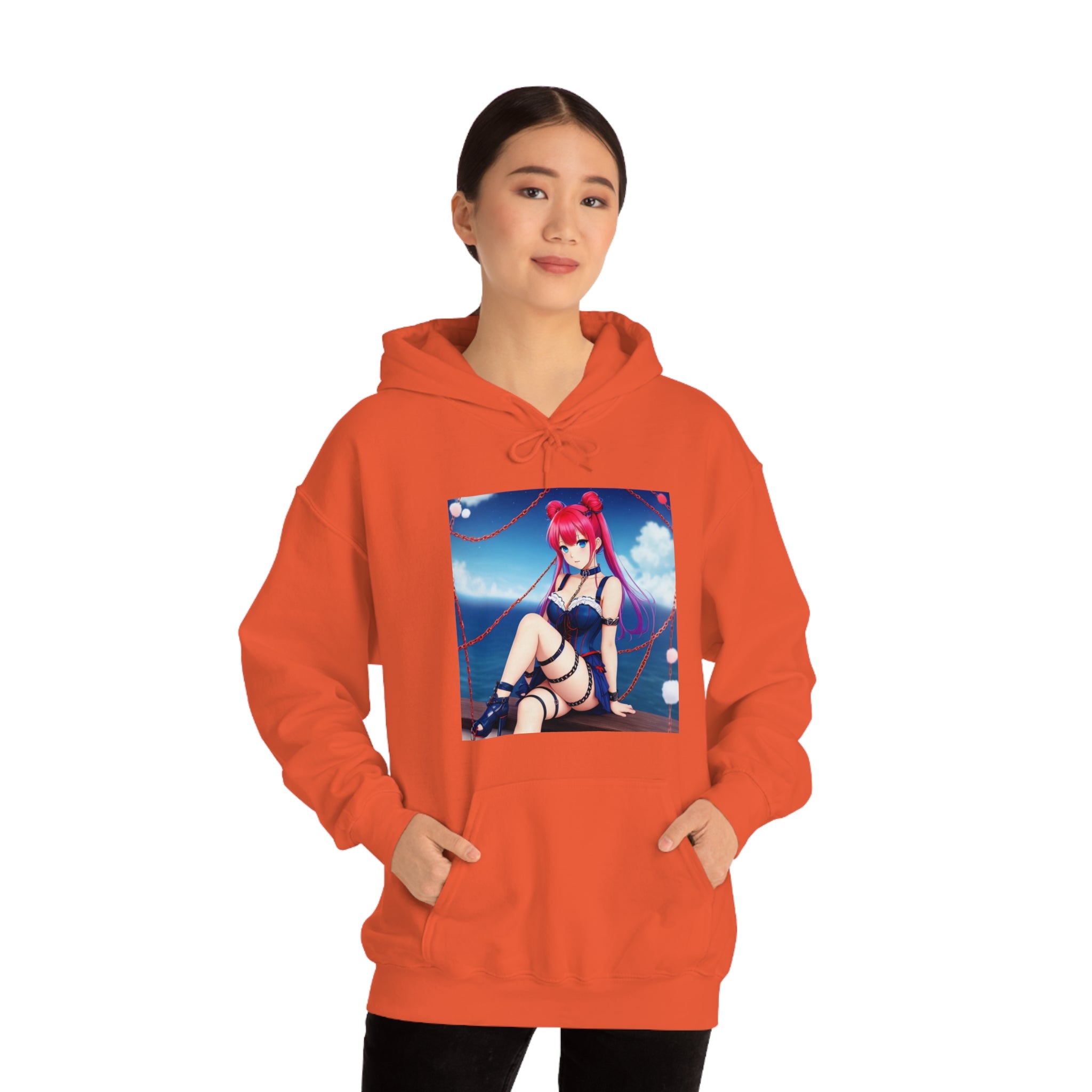 Sea Breeze waifu Unisex Hooded Sweatshirt