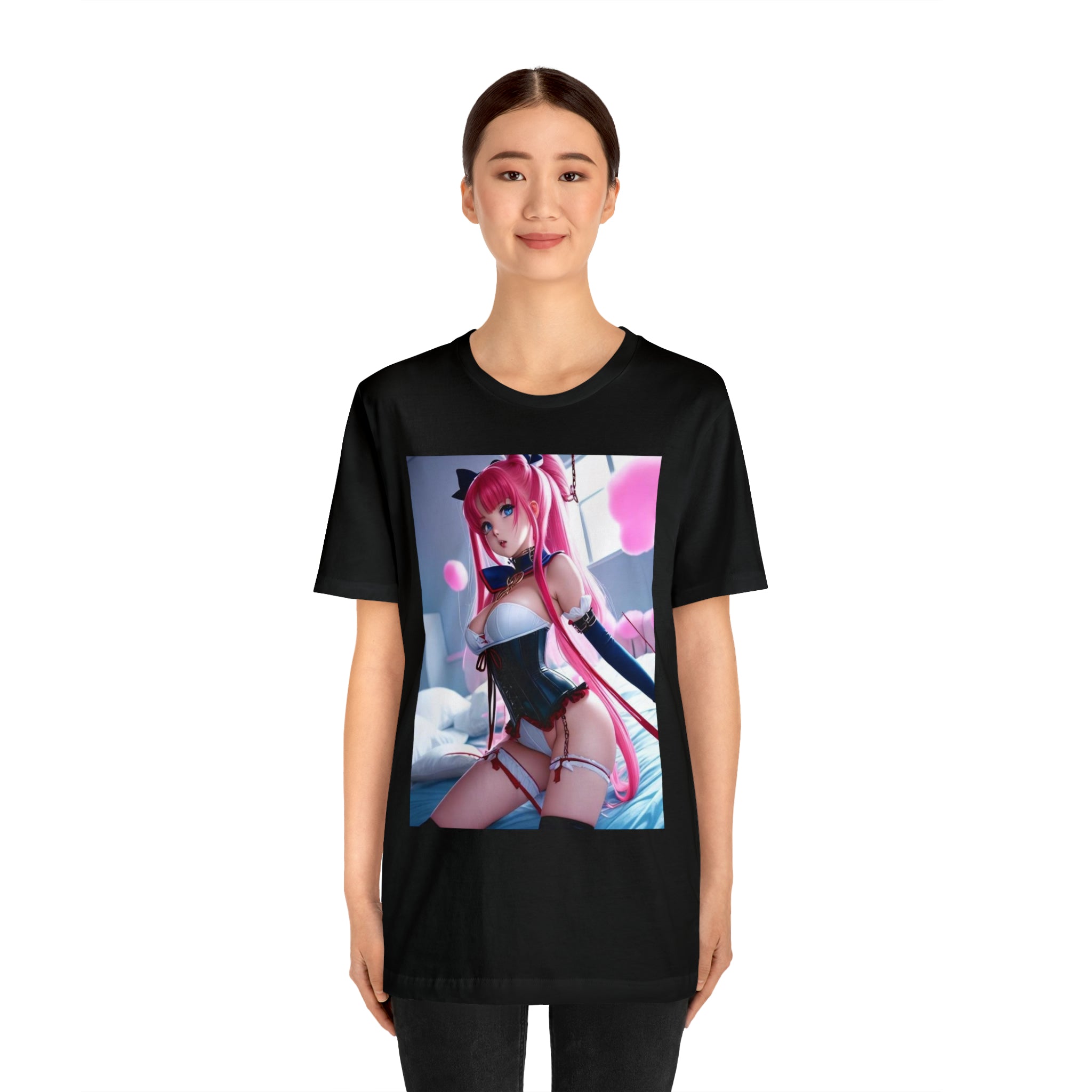 sexy waifu Unisex Jersey Short Sleeve Tee