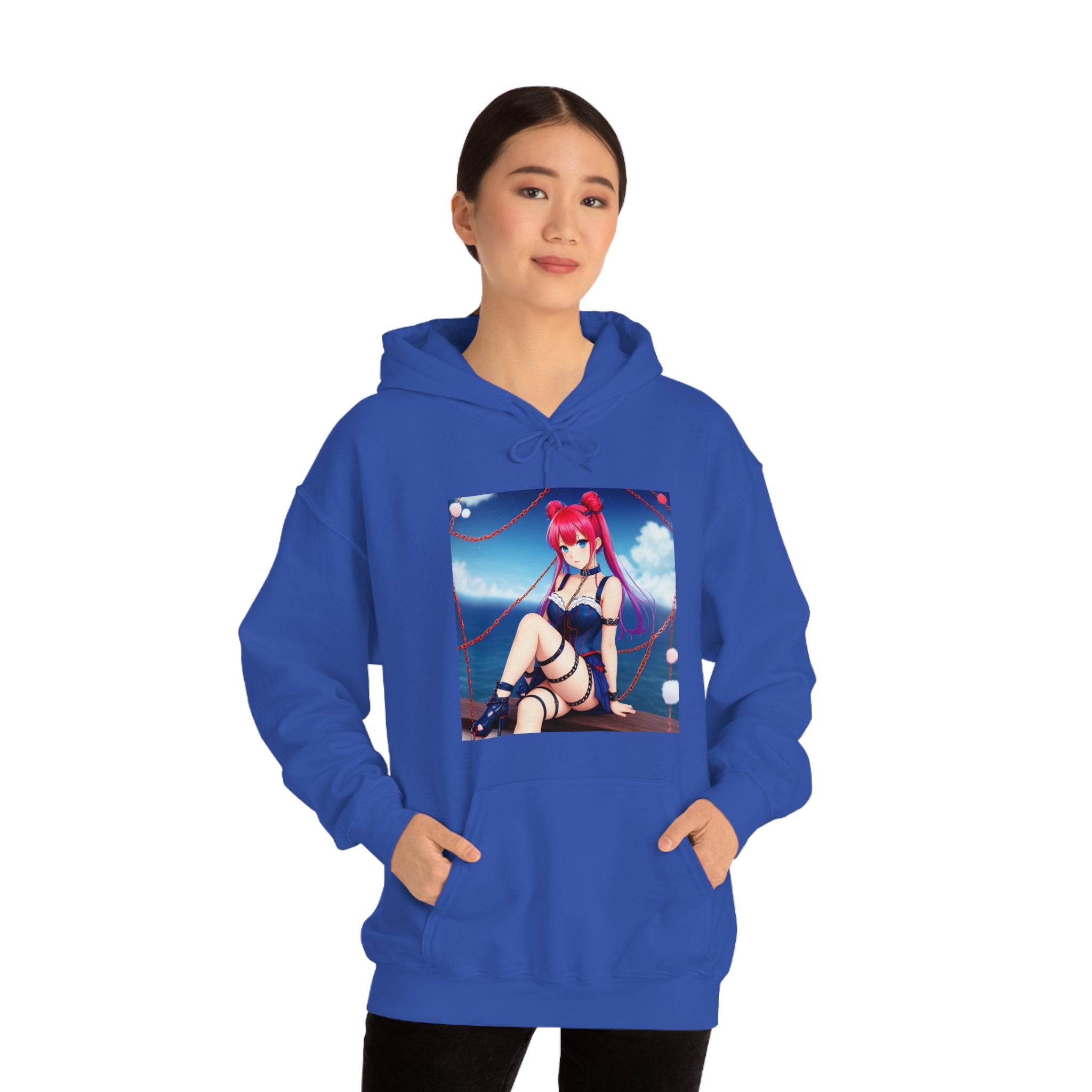 Sea Breeze waifu Unisex Hooded Sweatshirt