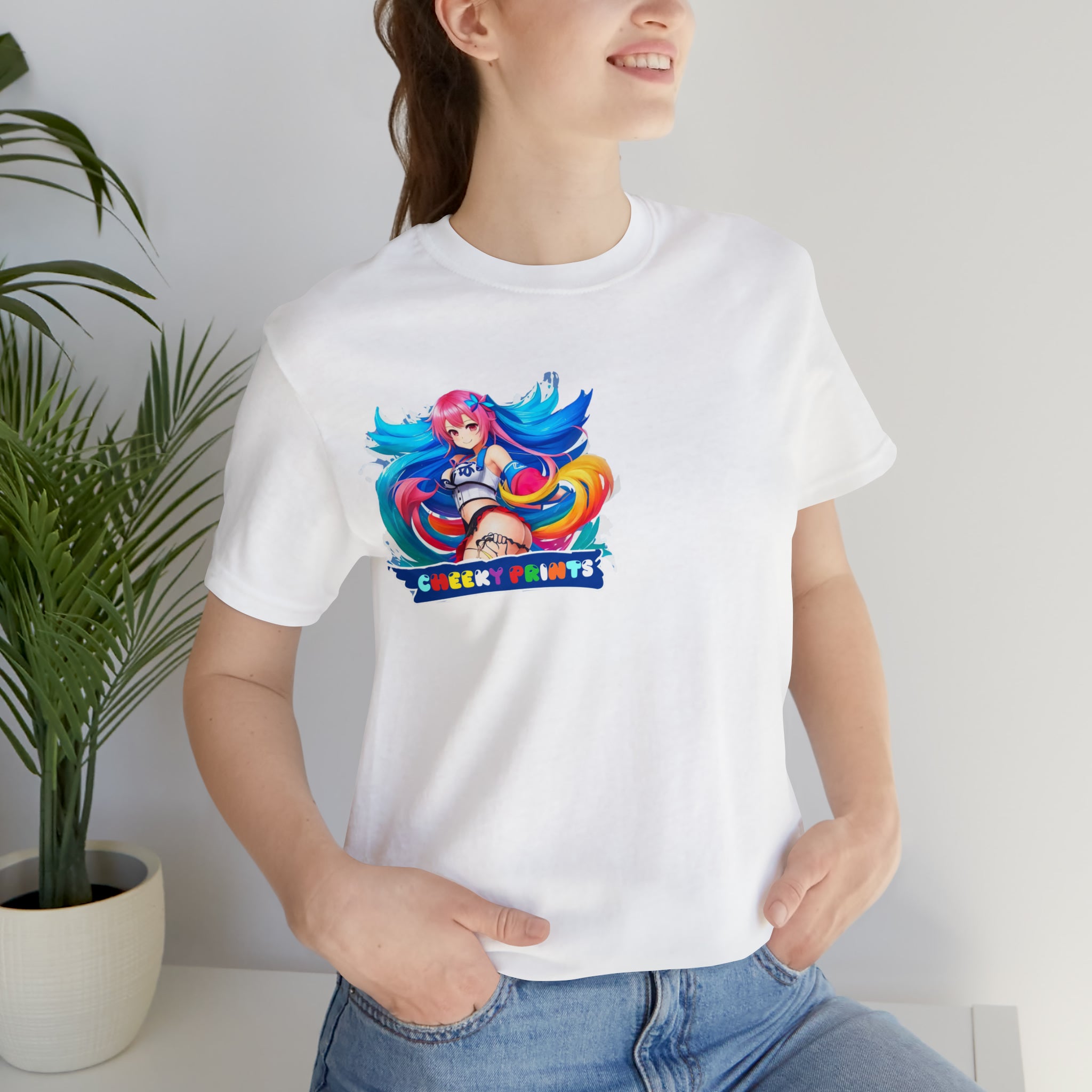 Cheeky girl logo tee