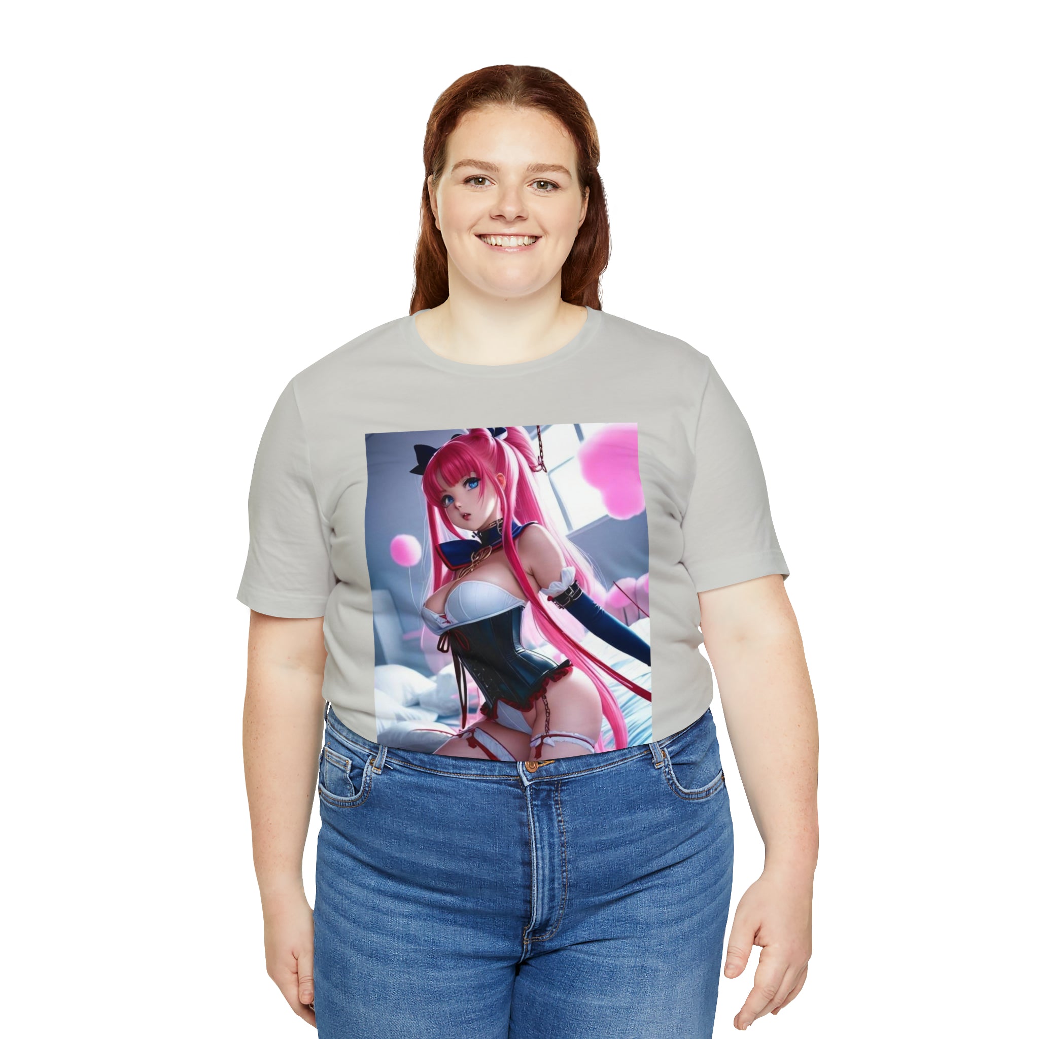 sexy waifu Unisex Jersey Short Sleeve Tee