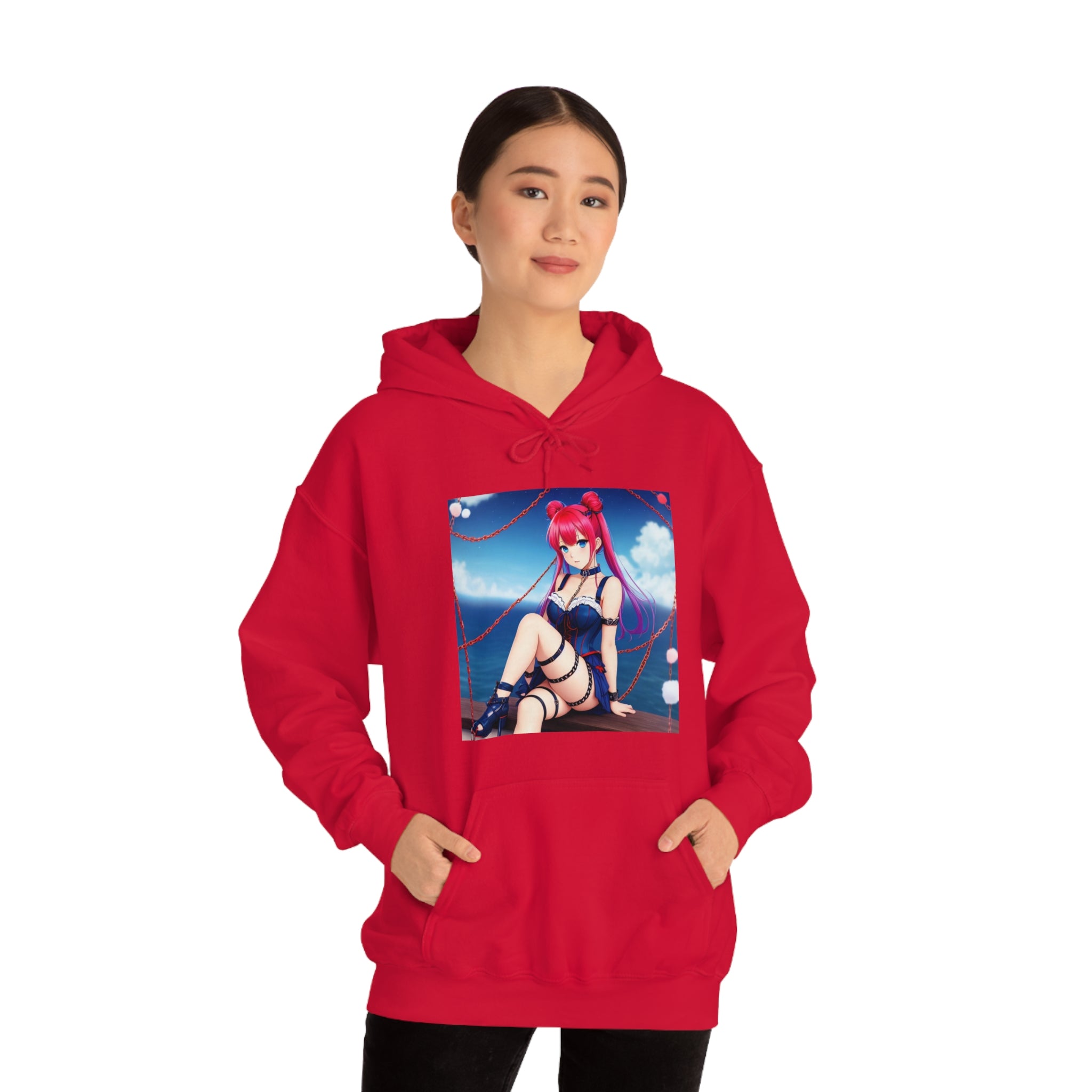 Sea Breeze waifu Unisex Hooded Sweatshirt