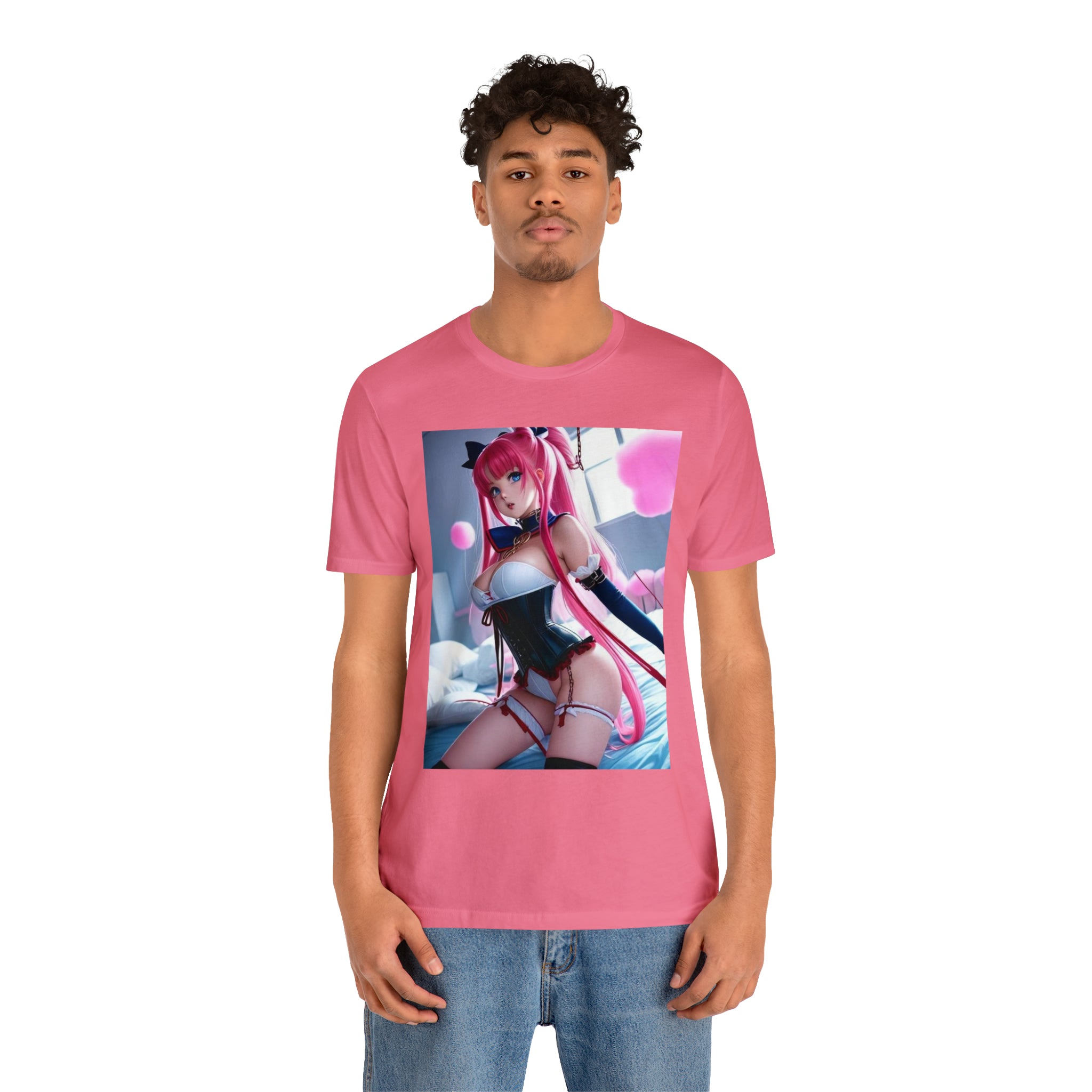 sexy waifu Unisex Jersey Short Sleeve Tee