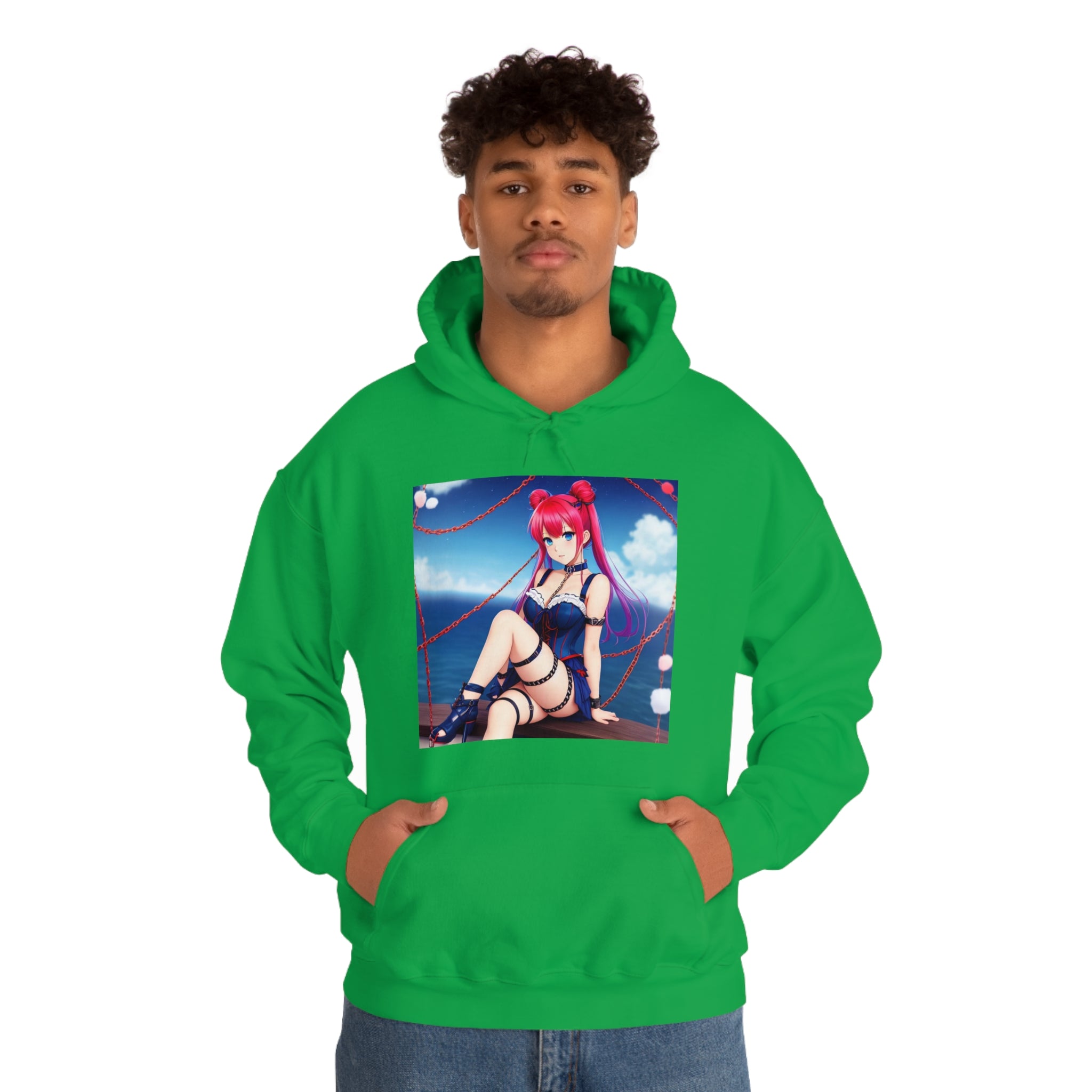 Sea Breeze waifu Unisex Hooded Sweatshirt