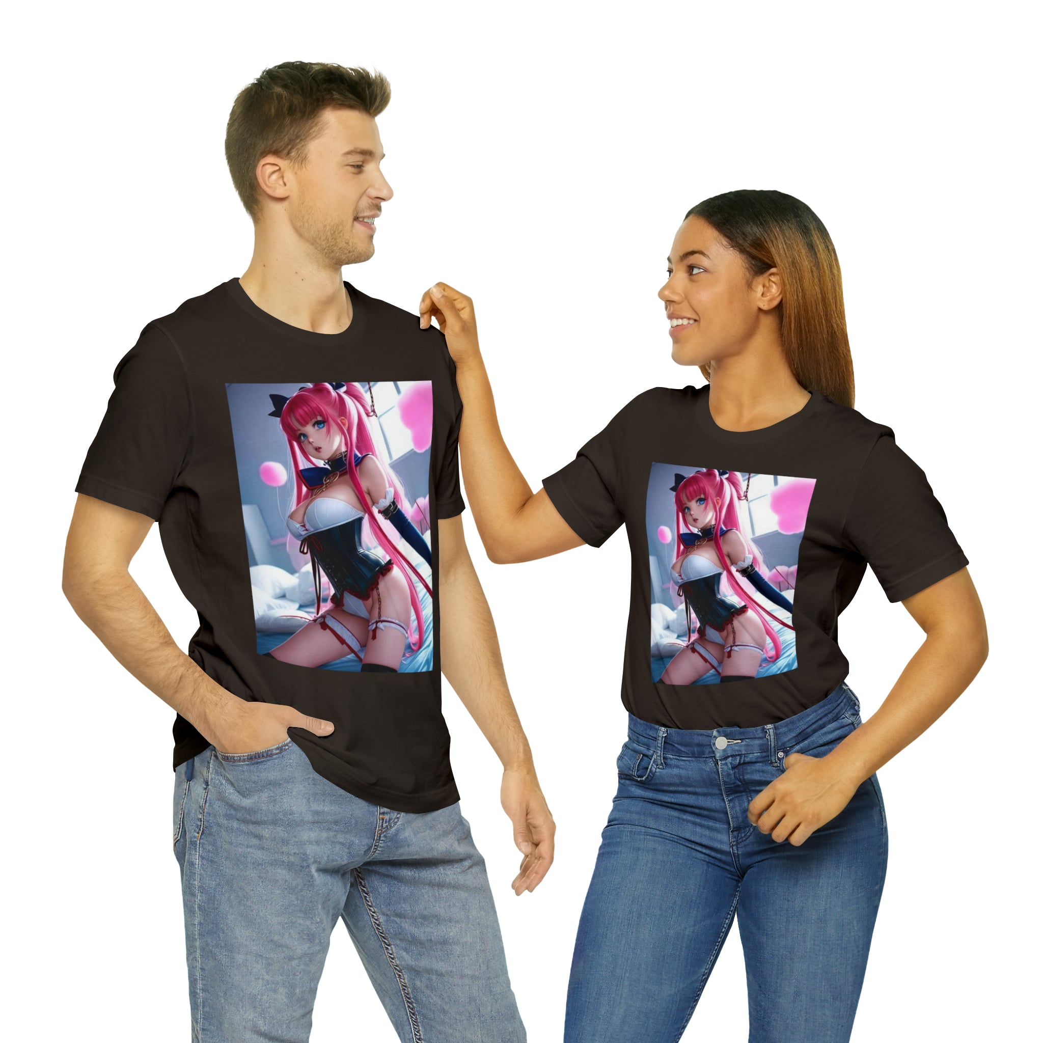 sexy waifu Unisex Jersey Short Sleeve Tee