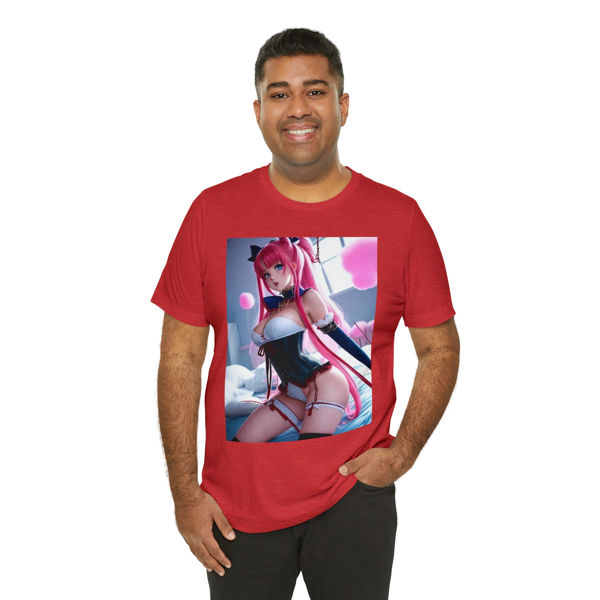 sexy waifu Unisex Jersey Short Sleeve Tee