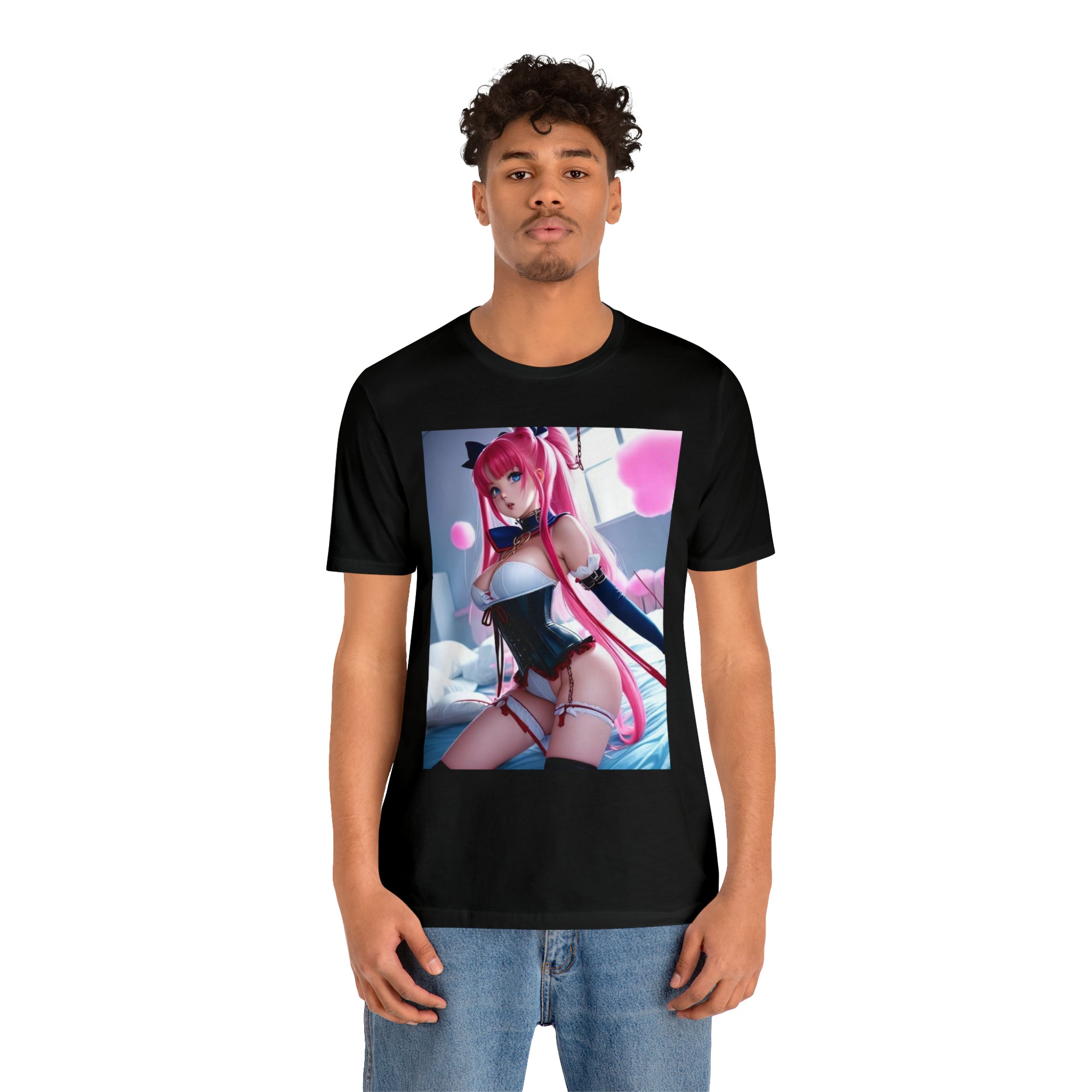 sexy waifu Unisex Jersey Short Sleeve Tee