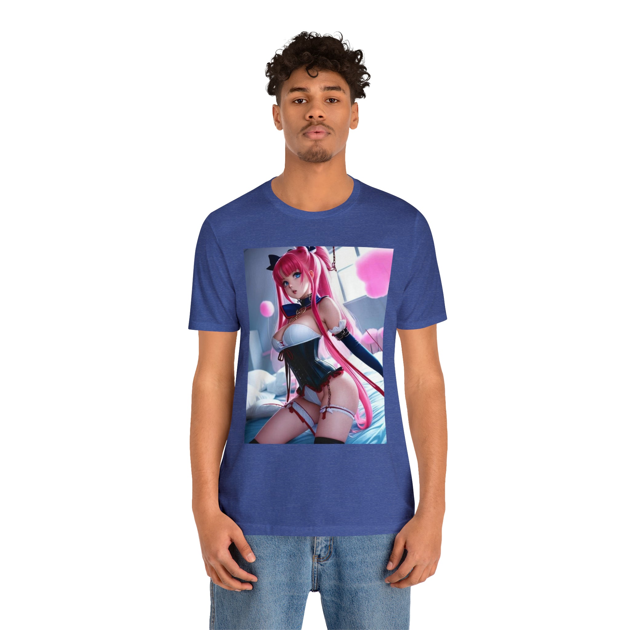 sexy waifu Unisex Jersey Short Sleeve Tee