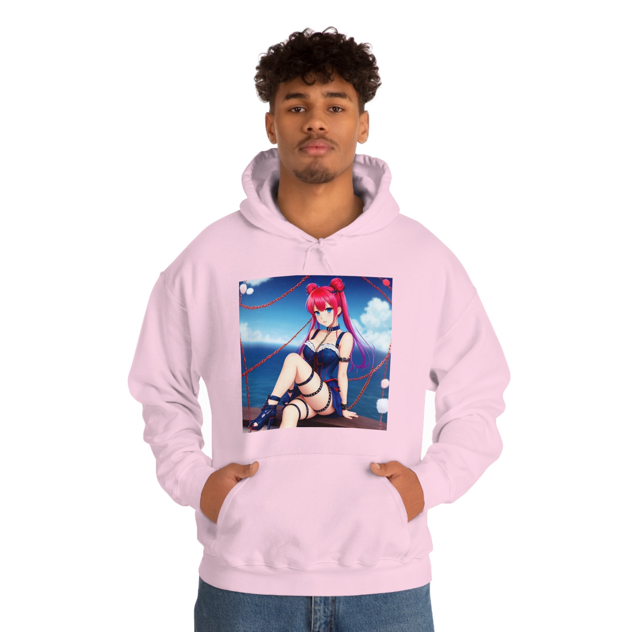 Sea Breeze waifu Unisex Hooded Sweatshirt