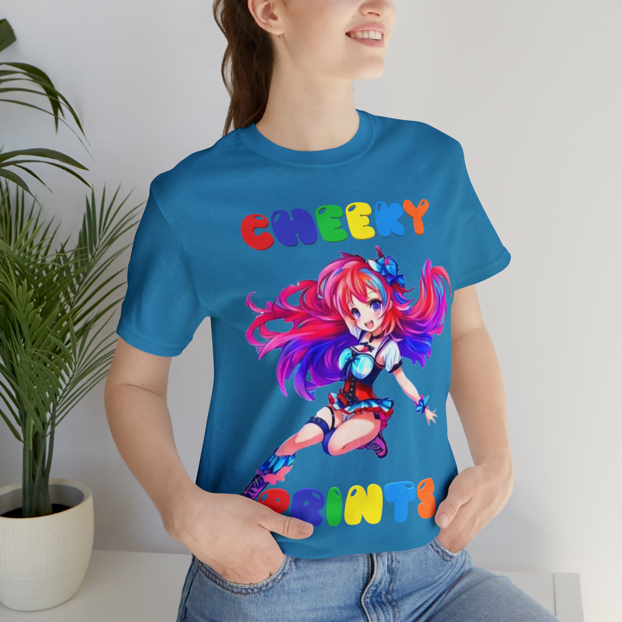 CHEEKY PRINTS GIRL TEE 2