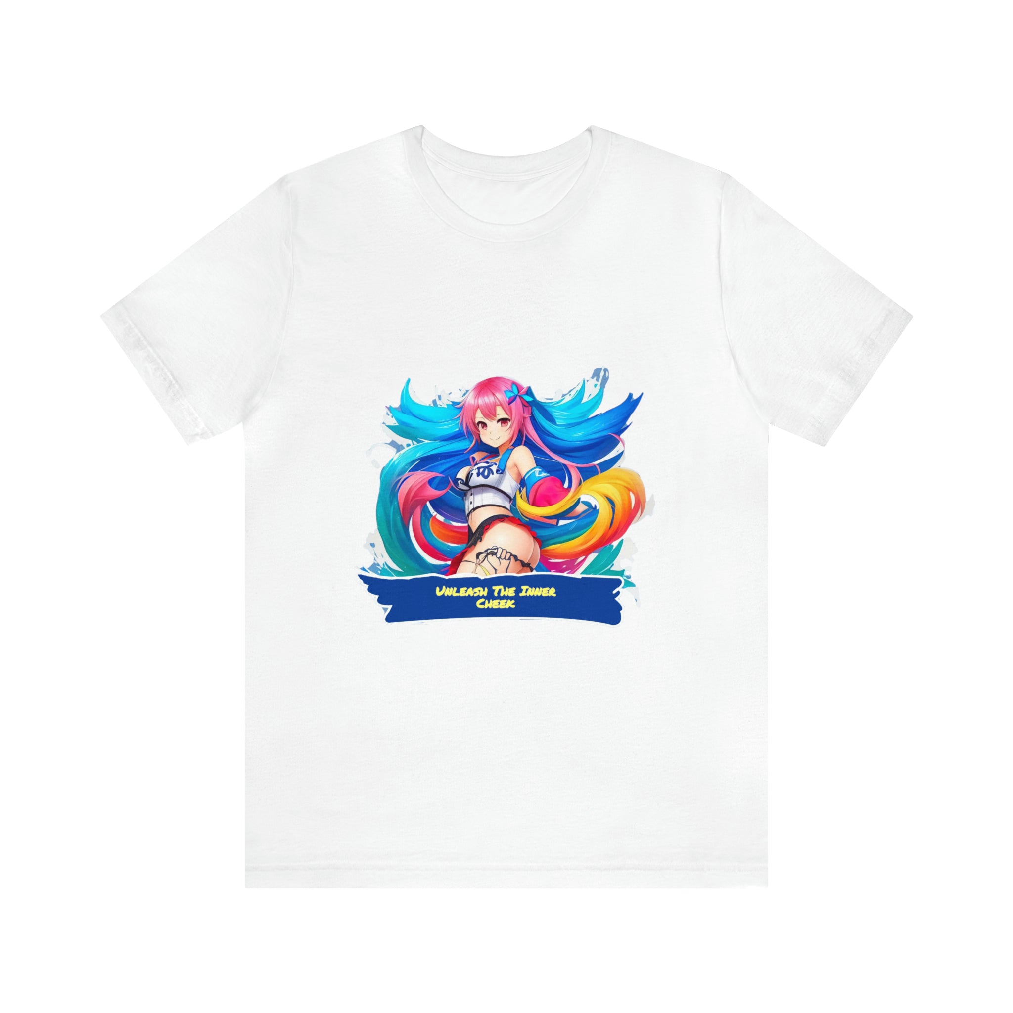 Cheeky Prints waifu logo: A Seductive Waifu to wear all day long