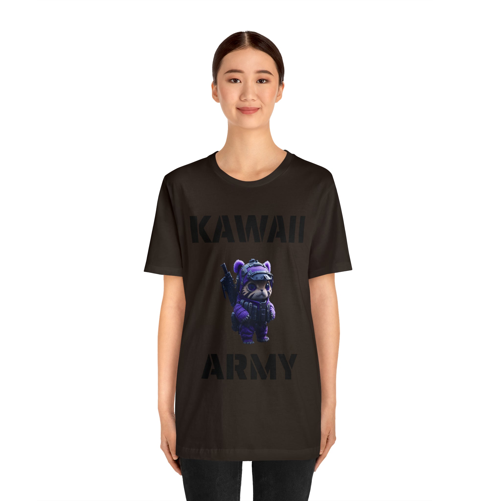 Kawaii Army "Cute but Deadly" T-Shirt | blue scout sniper