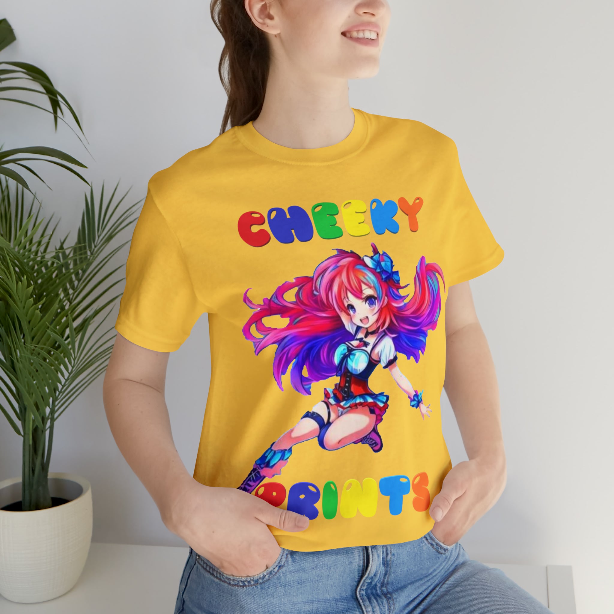 CHEEKY PRINTS GIRL TEE 2