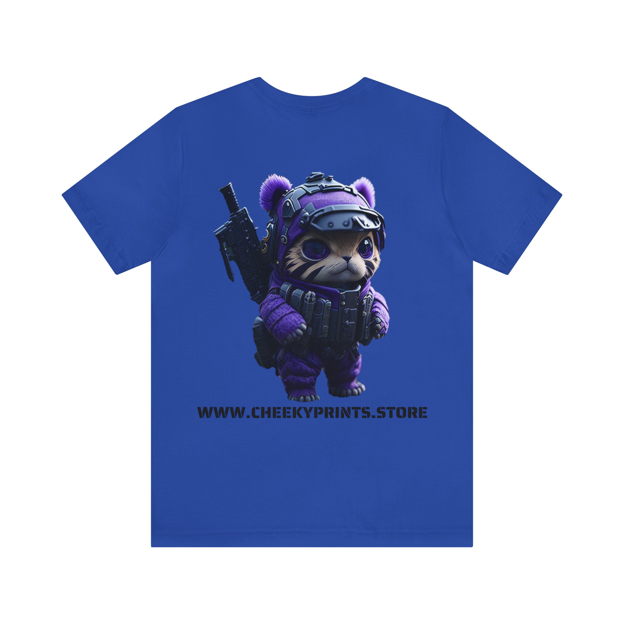 Kawaii Army "Cute but Deadly" T-Shirt | blue scout sniper