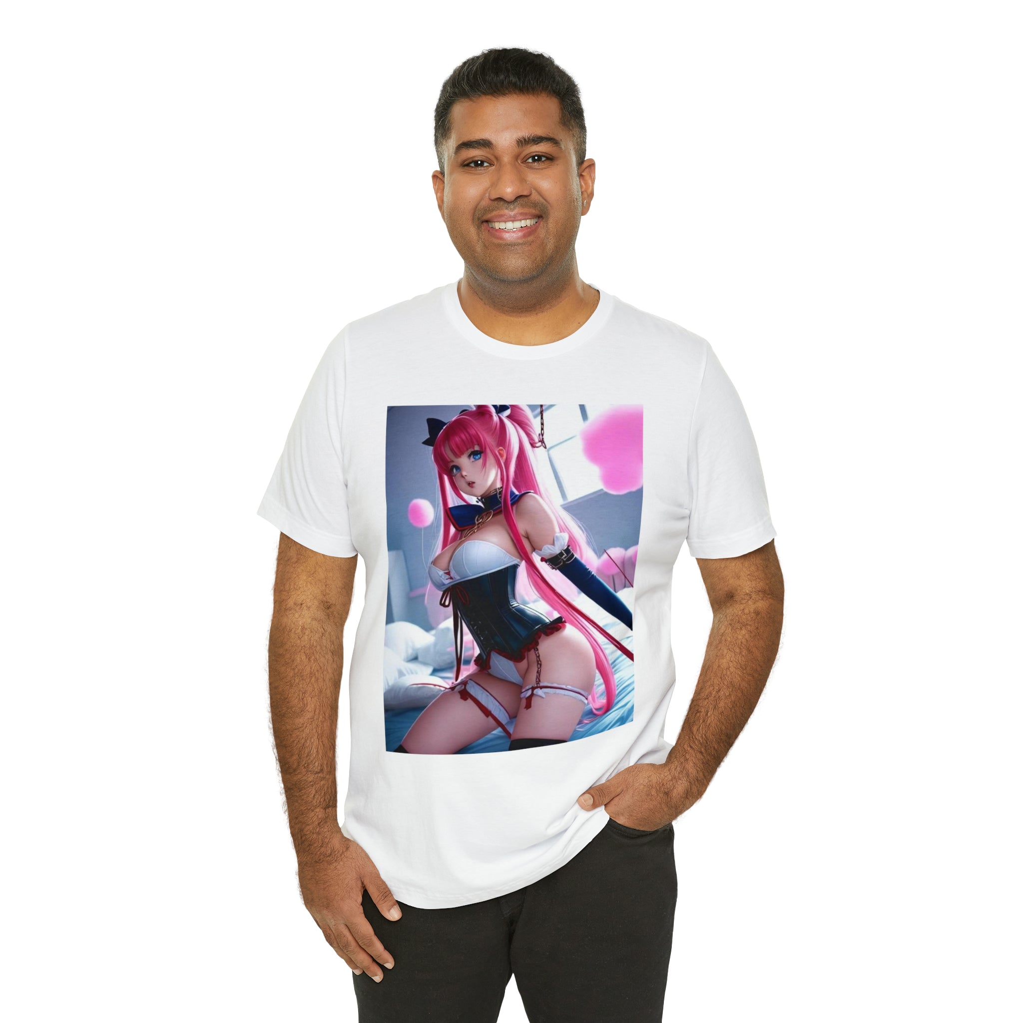 sexy waifu Unisex Jersey Short Sleeve Tee