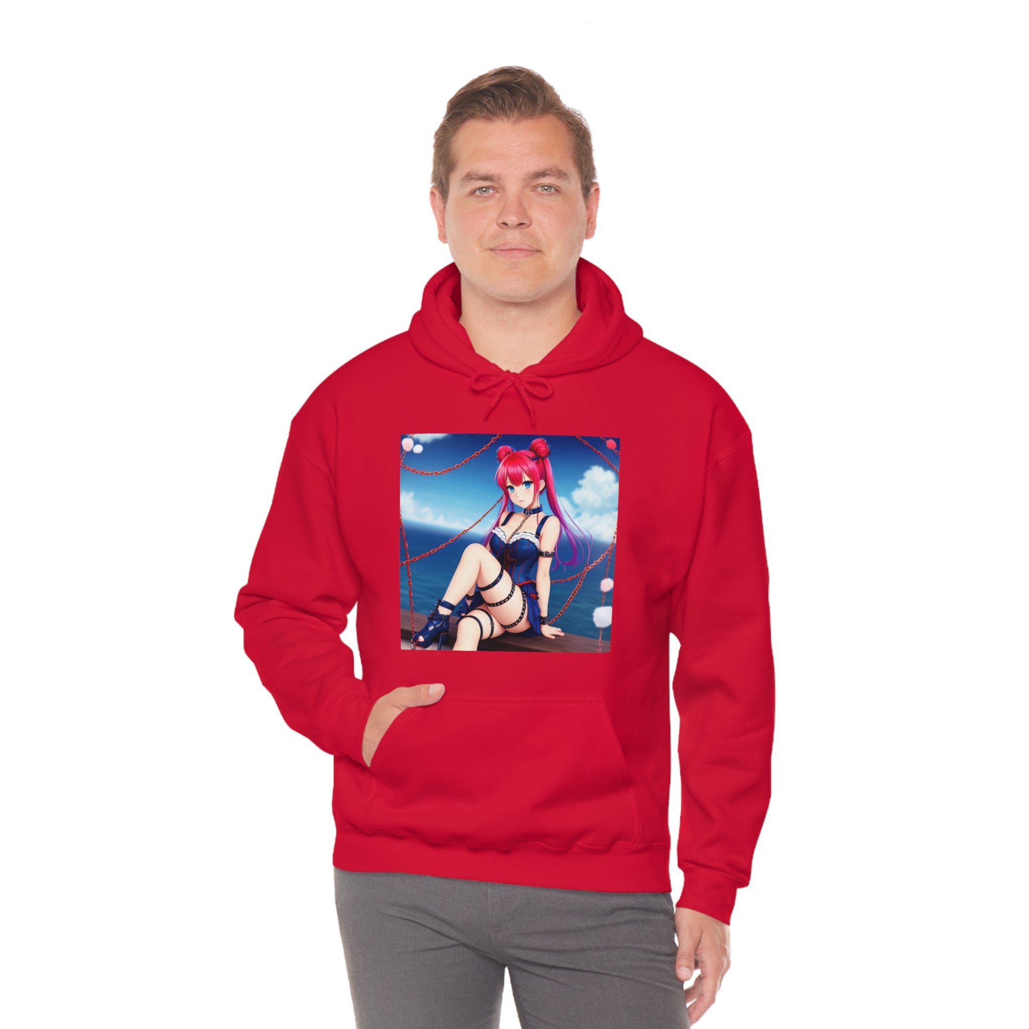 Sea Breeze waifu Unisex Hooded Sweatshirt