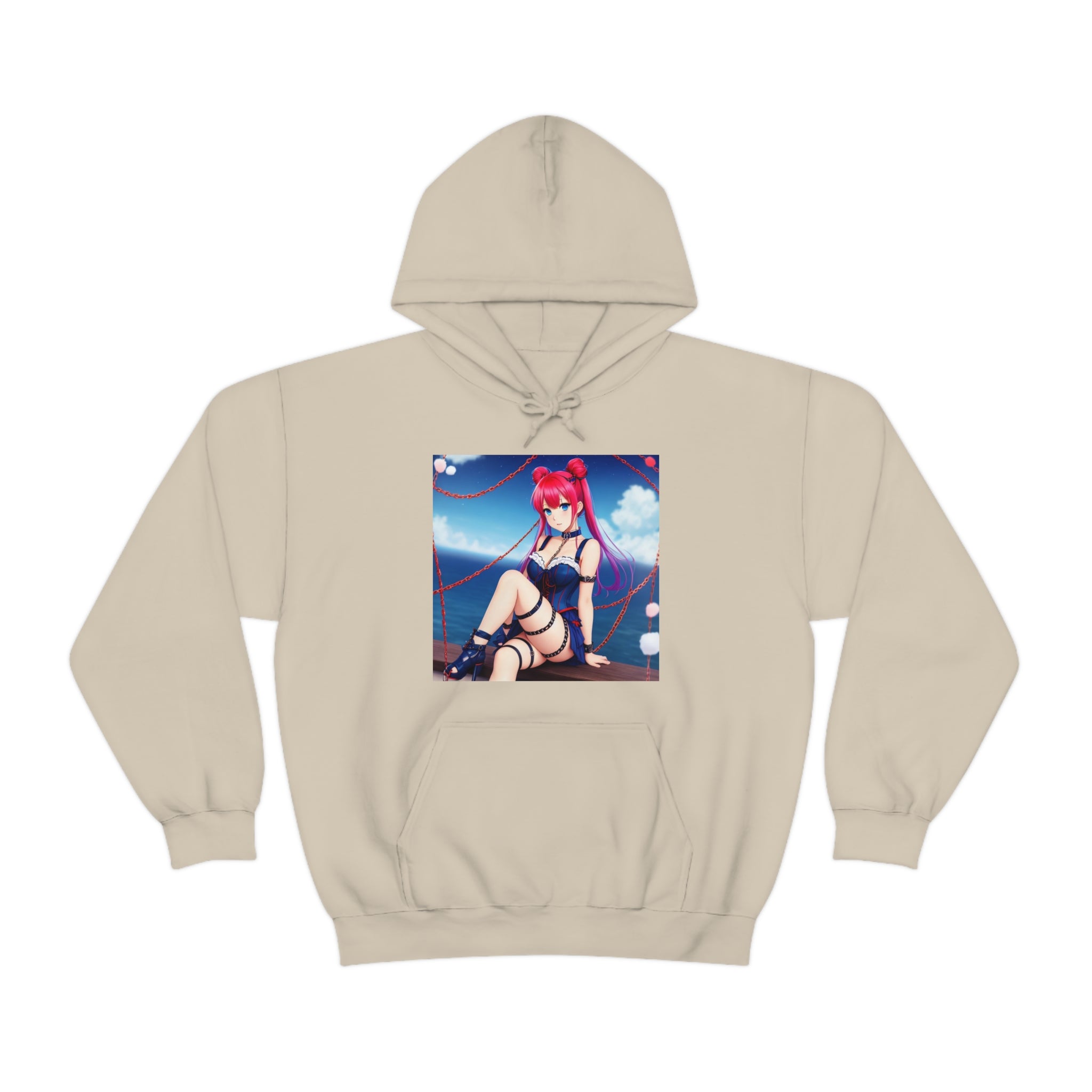 Sea Breeze waifu Unisex Hooded Sweatshirt