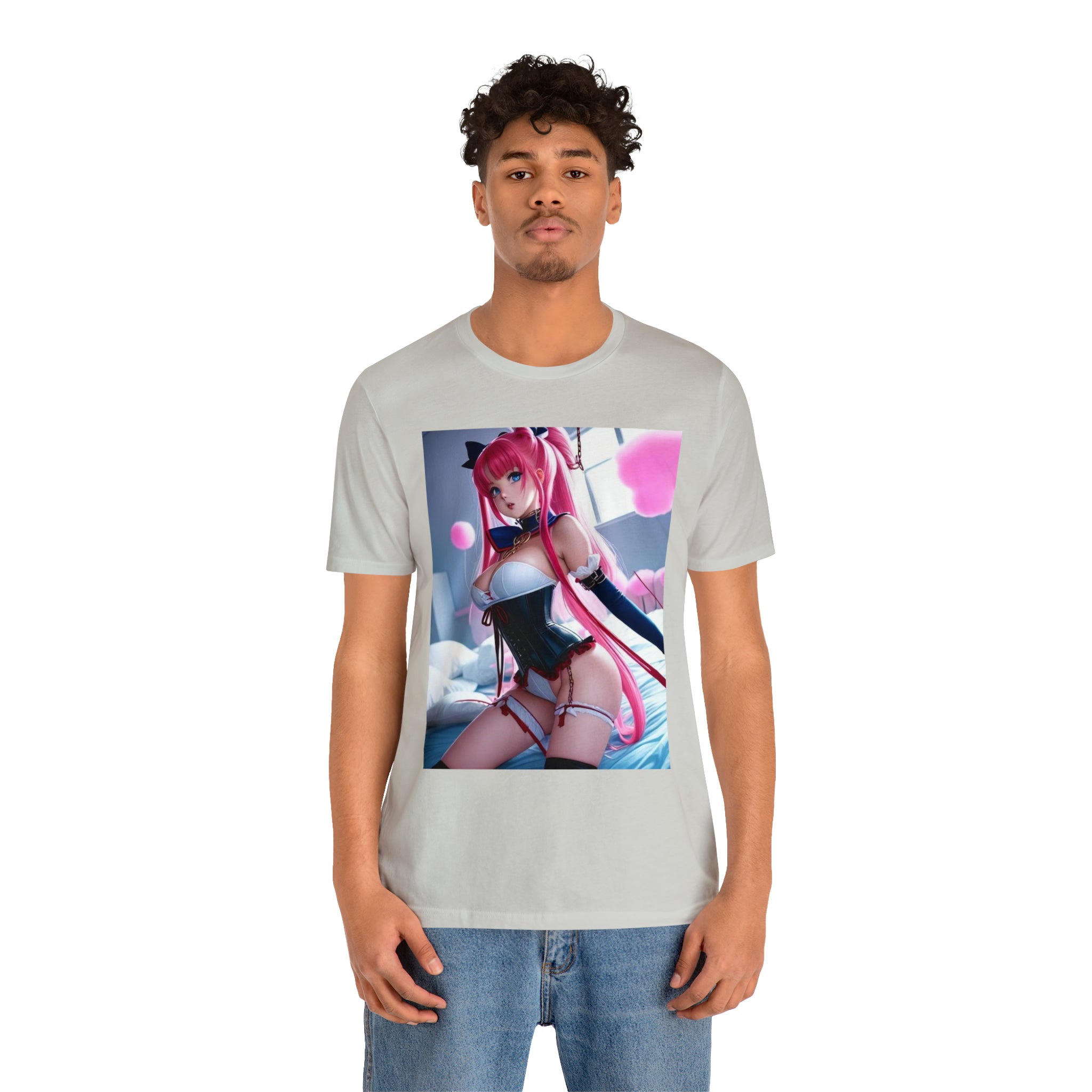 sexy waifu Unisex Jersey Short Sleeve Tee