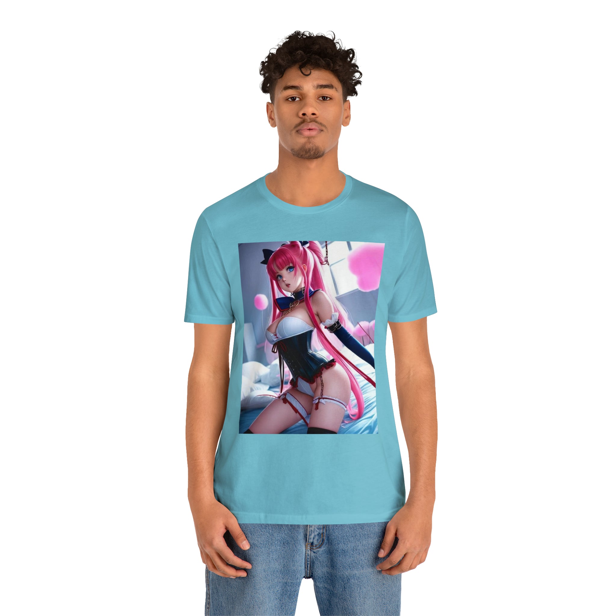 sexy waifu Unisex Jersey Short Sleeve Tee