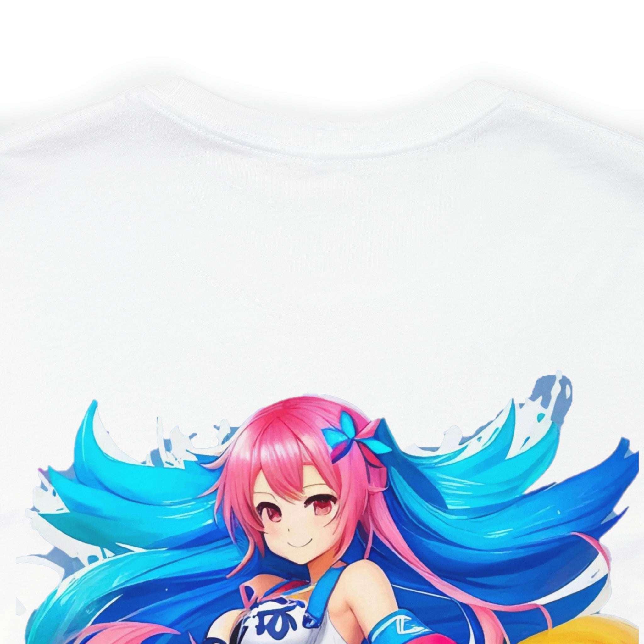 Cheeky Prints Logo tee2: A Seductive Waifu for You to wear