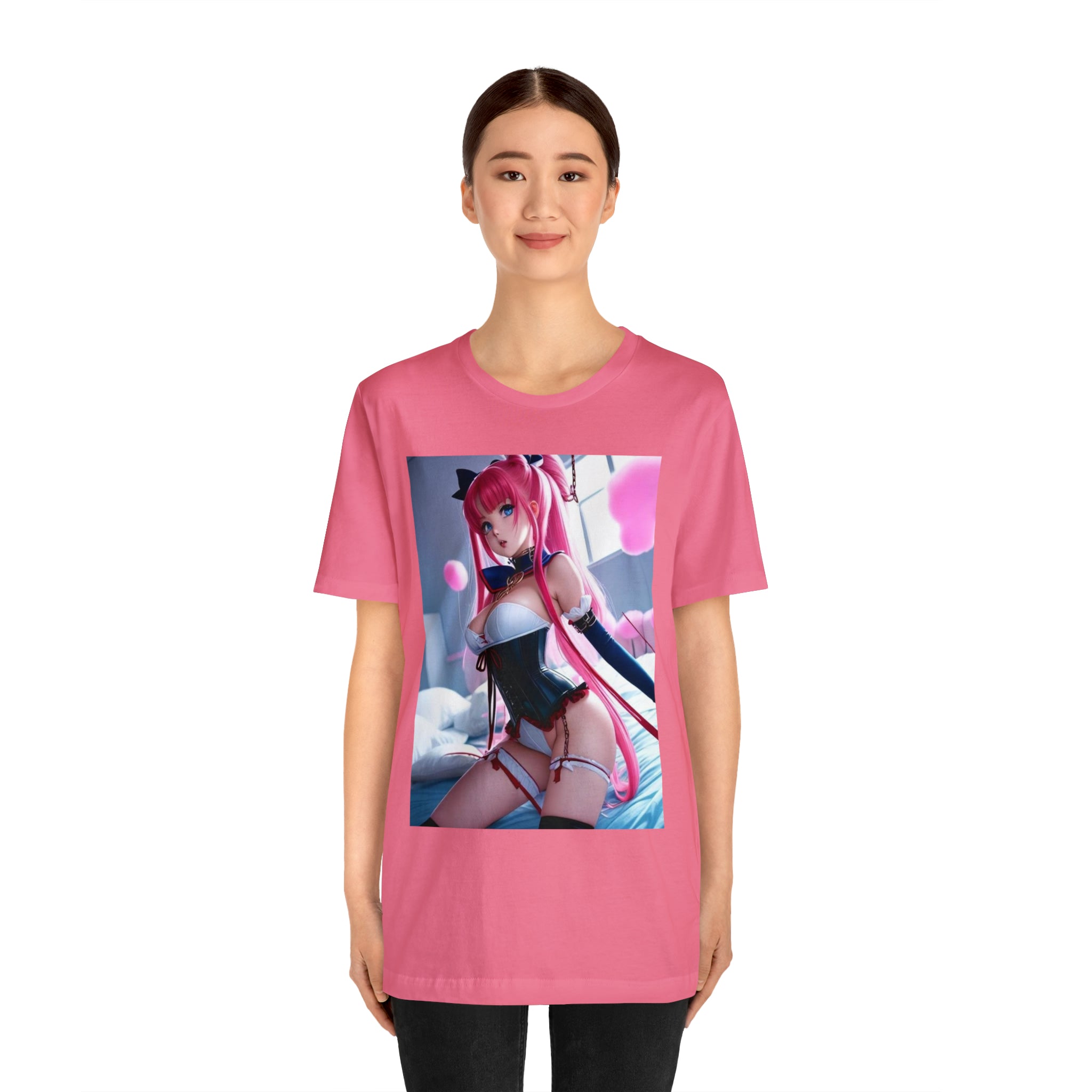 sexy waifu Unisex Jersey Short Sleeve Tee