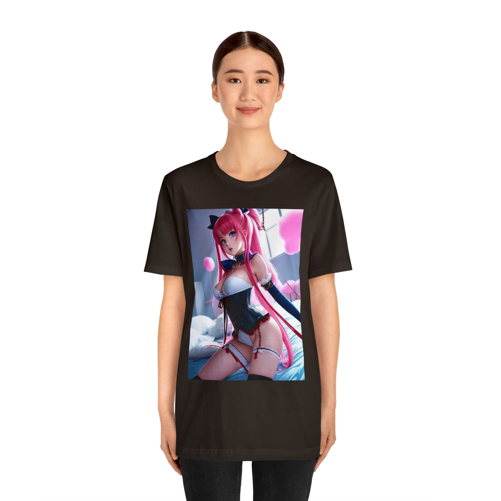 sexy waifu Unisex Jersey Short Sleeve Tee