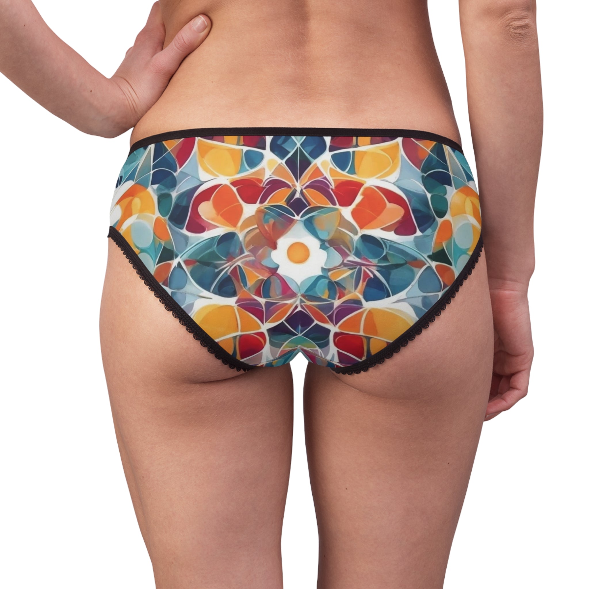 fractal design 2 Women's Briefs (AOP)