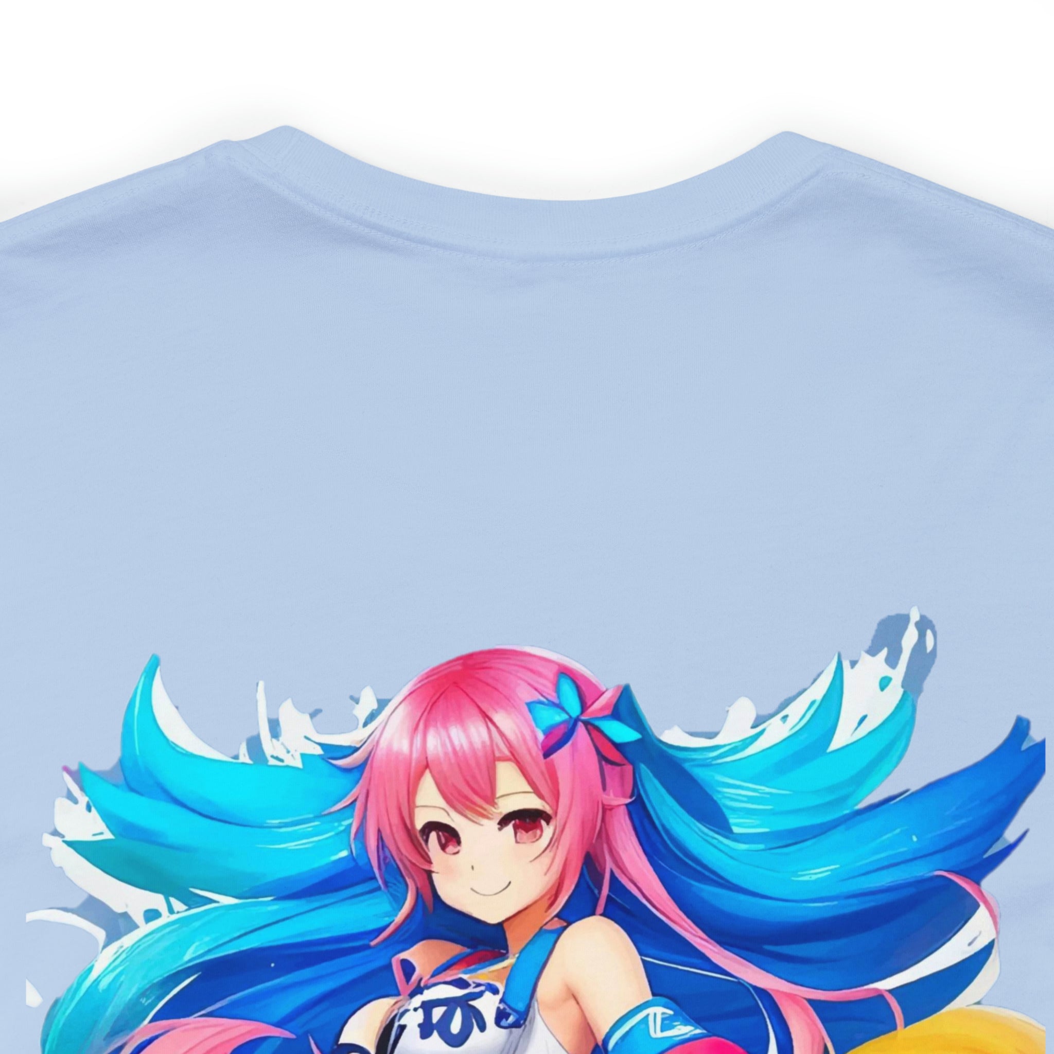 Cheeky Prints Logo tee2: A Seductive Waifu for You to wear