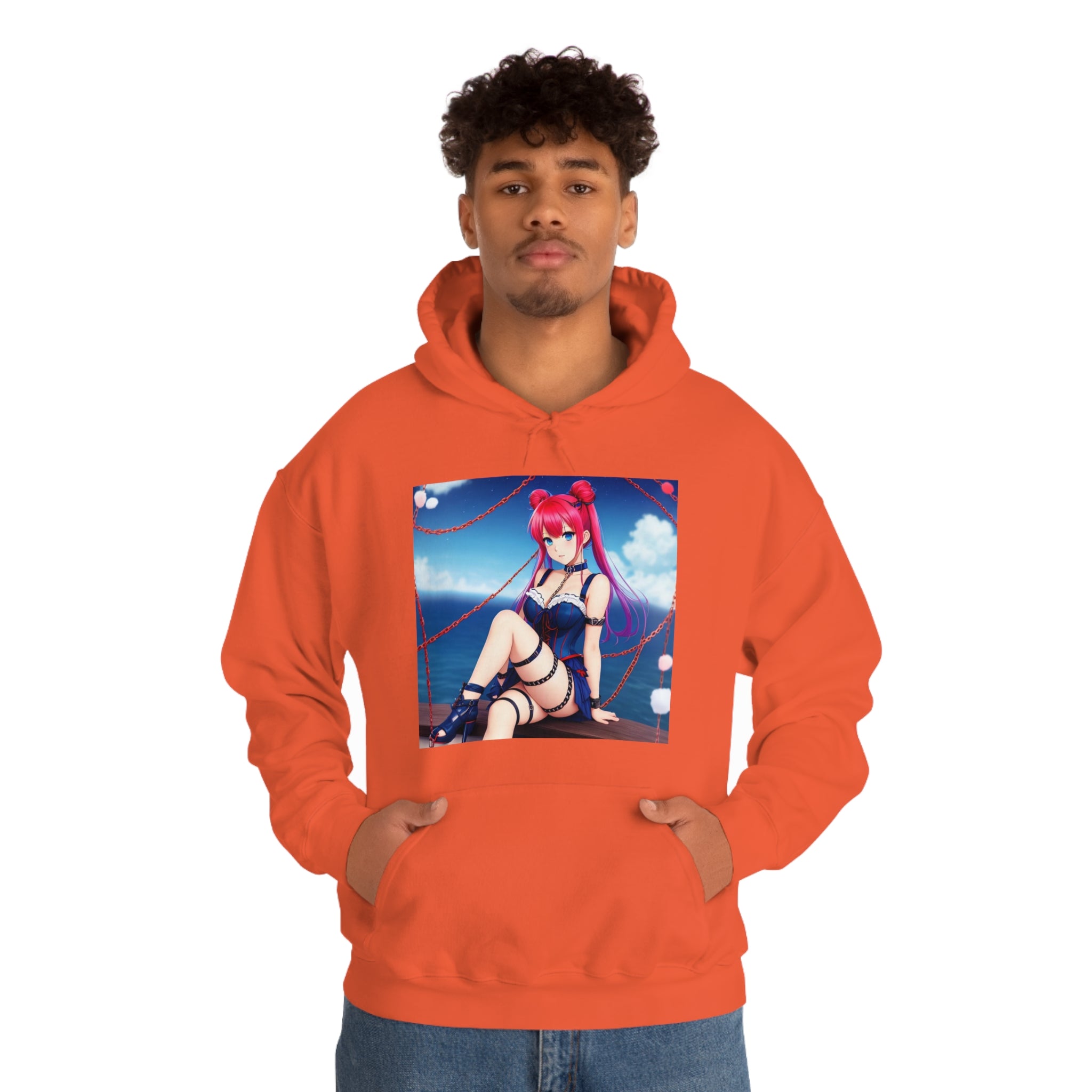 Sea Breeze waifu Unisex Hooded Sweatshirt