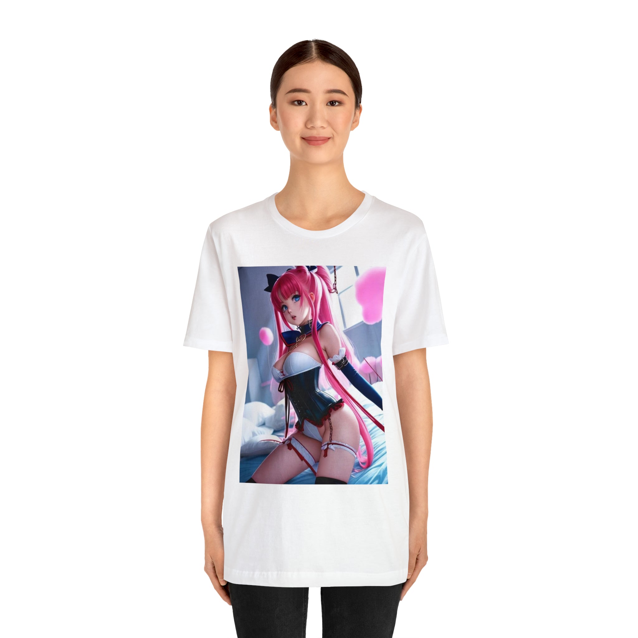 sexy waifu Unisex Jersey Short Sleeve Tee