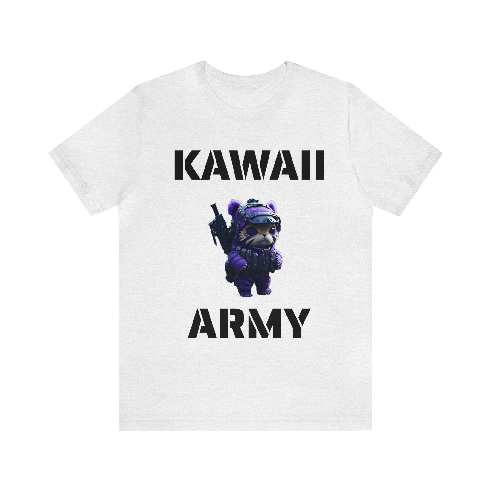 Kawaii Army "Cute but Deadly" T-Shirt | blue scout sniper