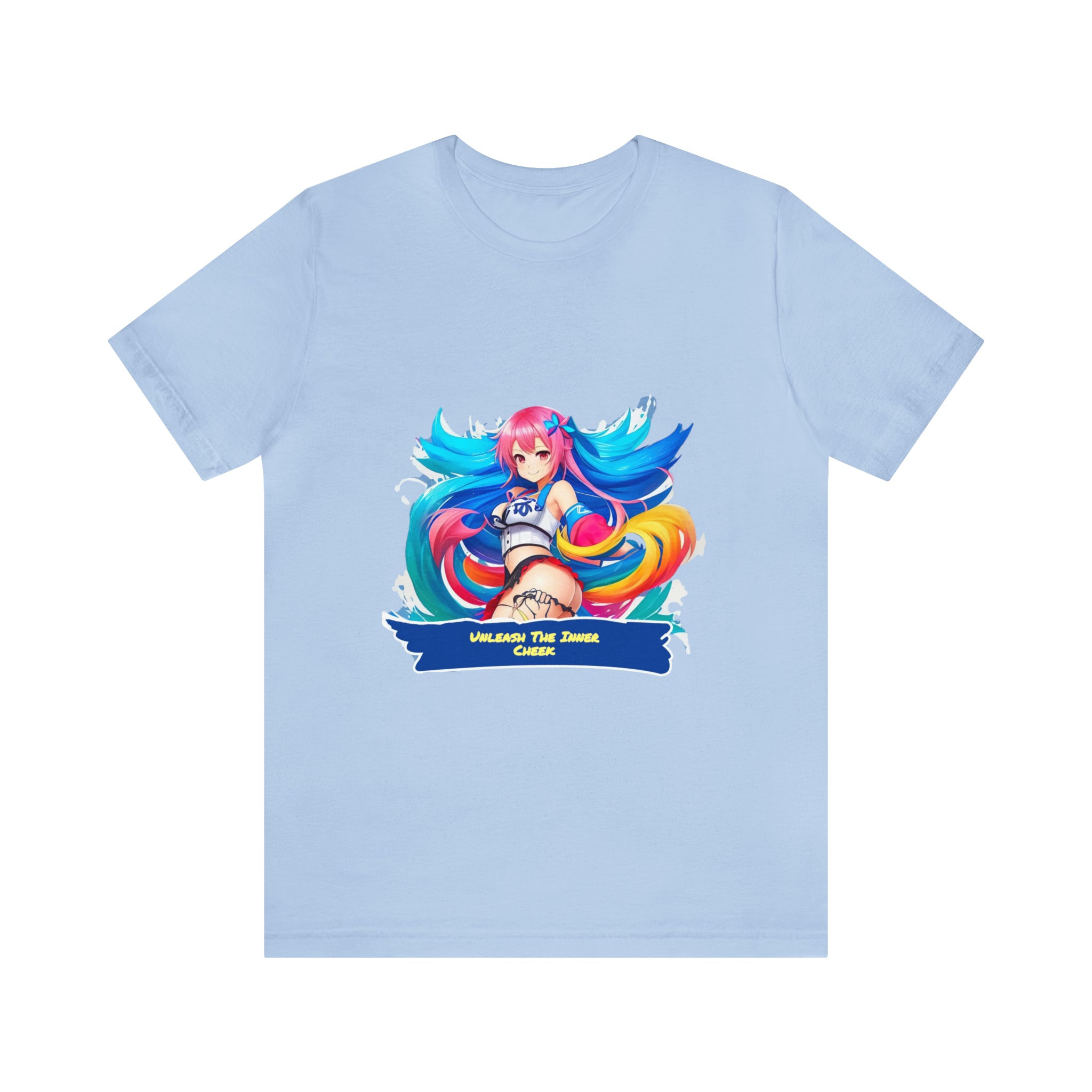 Cheeky Prints waifu logo: A Seductive Waifu to wear all day long